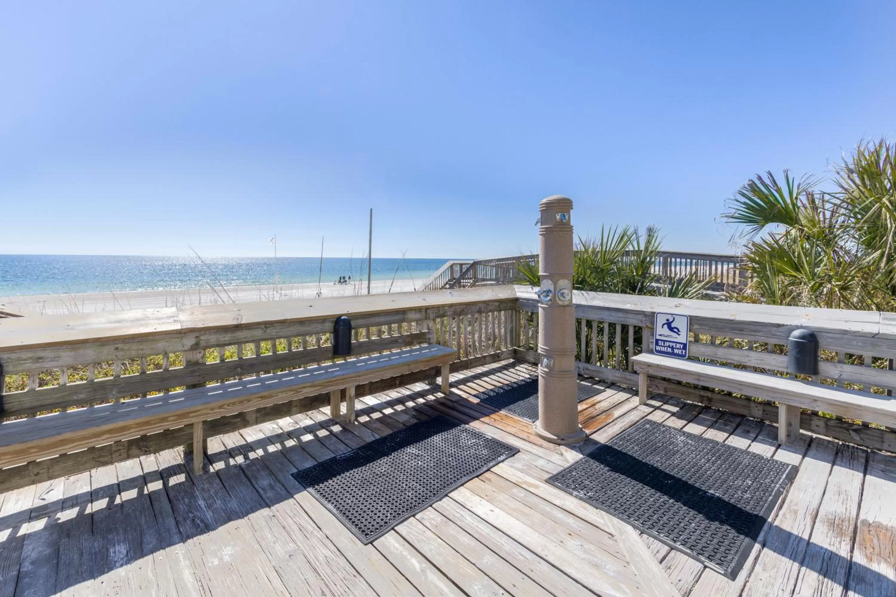 Beach in Tradewinds Unit 406