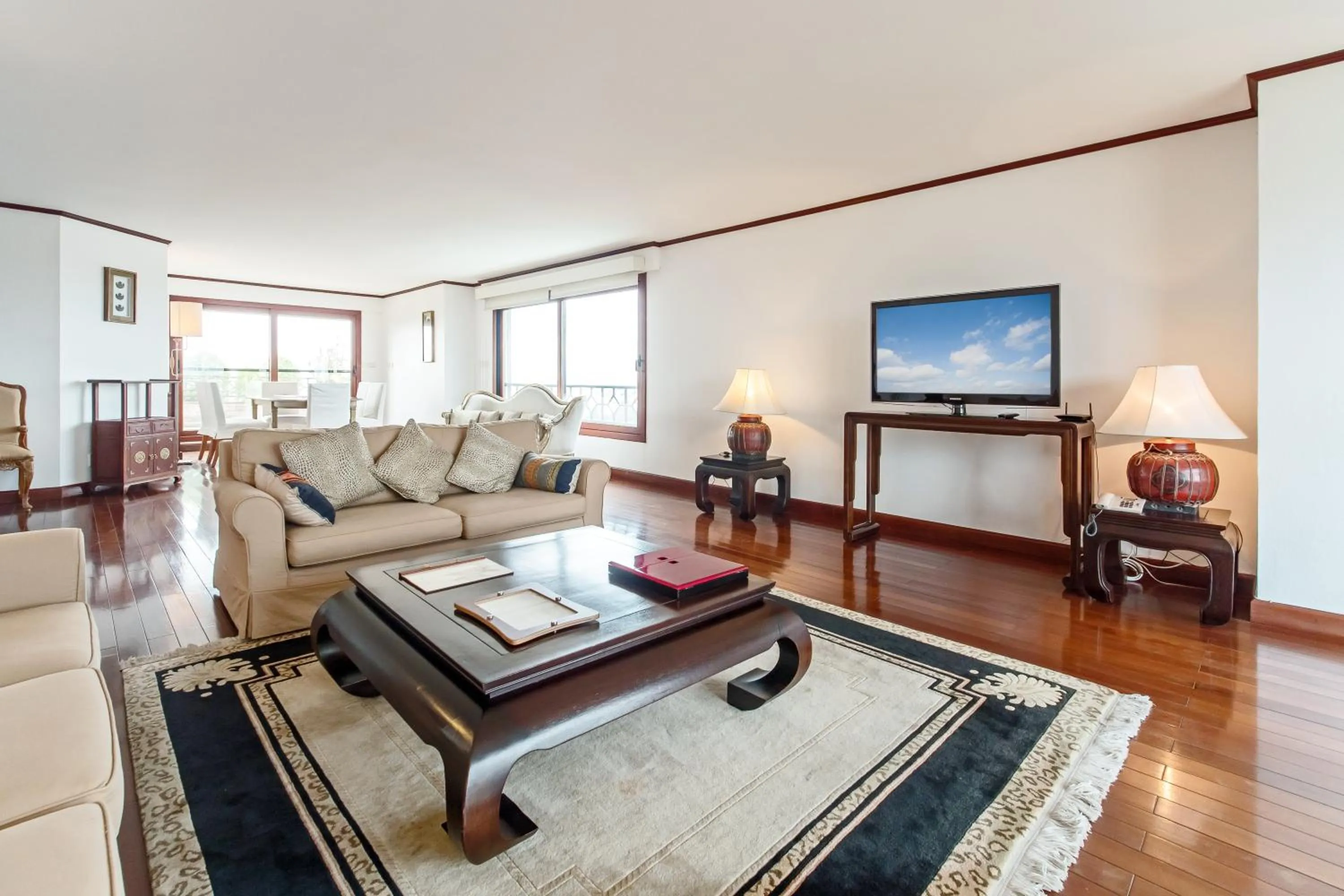 Living room in Saigon Domaine Luxury Residences