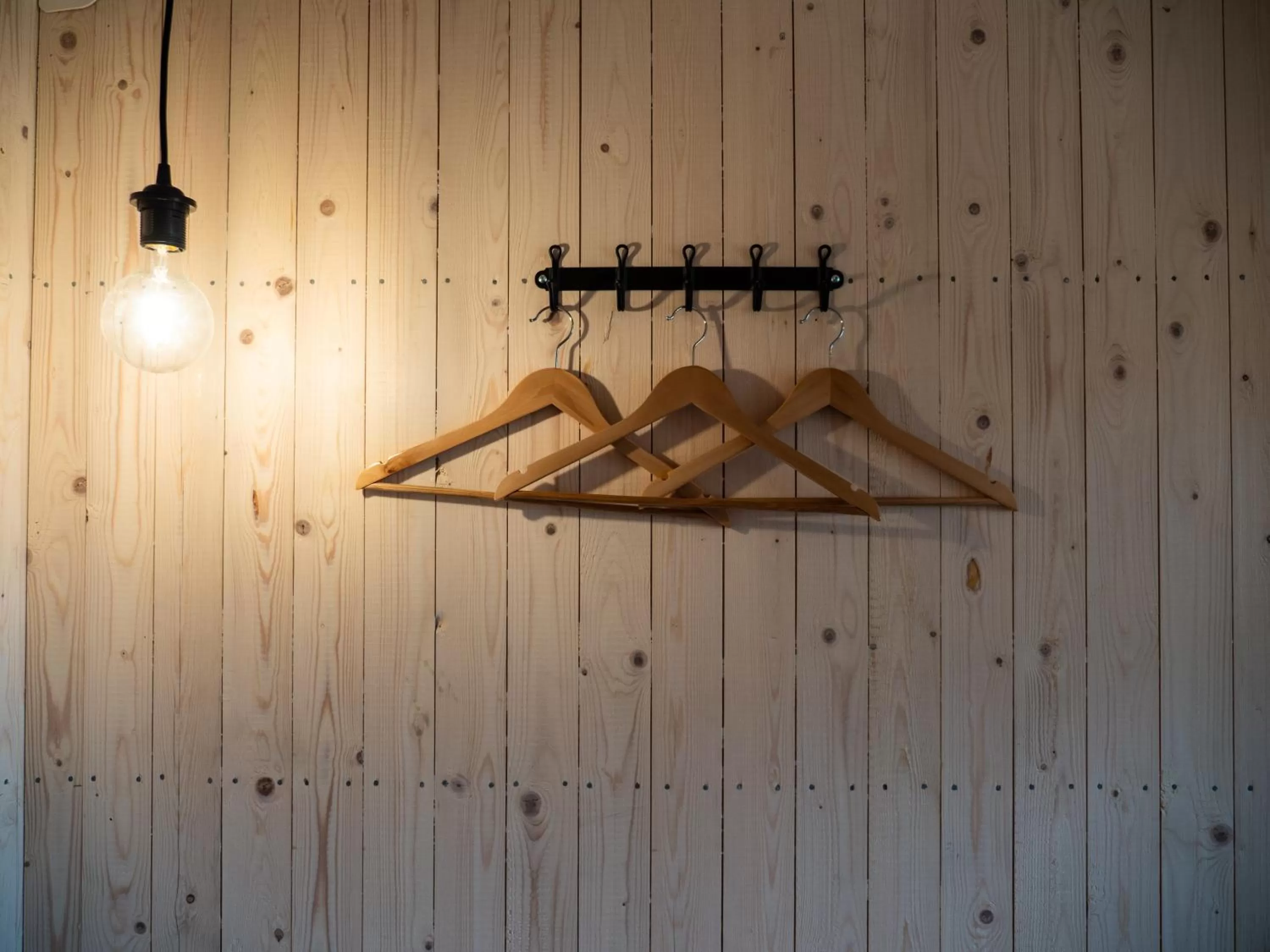 wardrobe in Haapala Brewery restaurant and accommodation