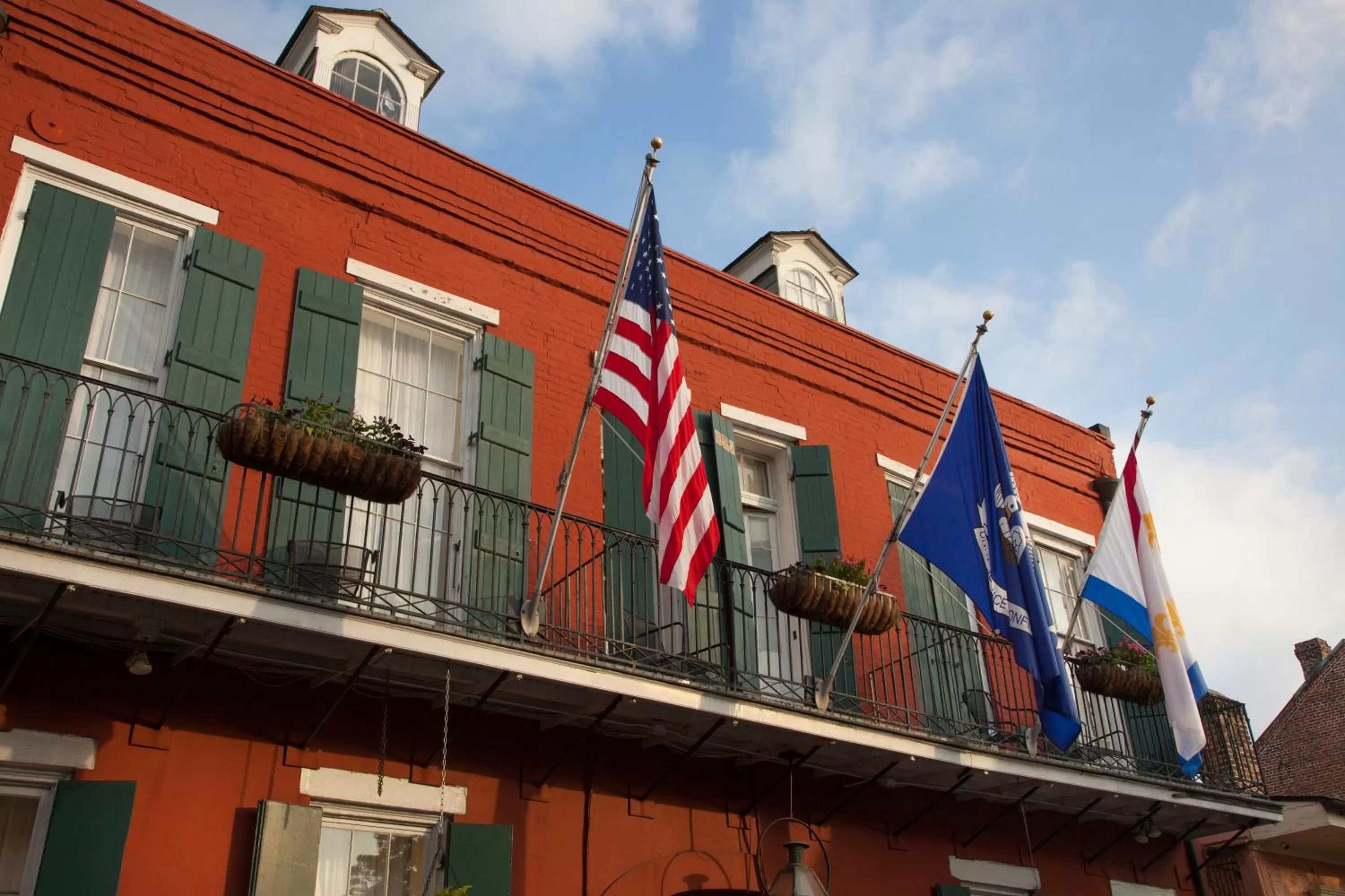 Property building in Hotel St. Pierre French Quarter