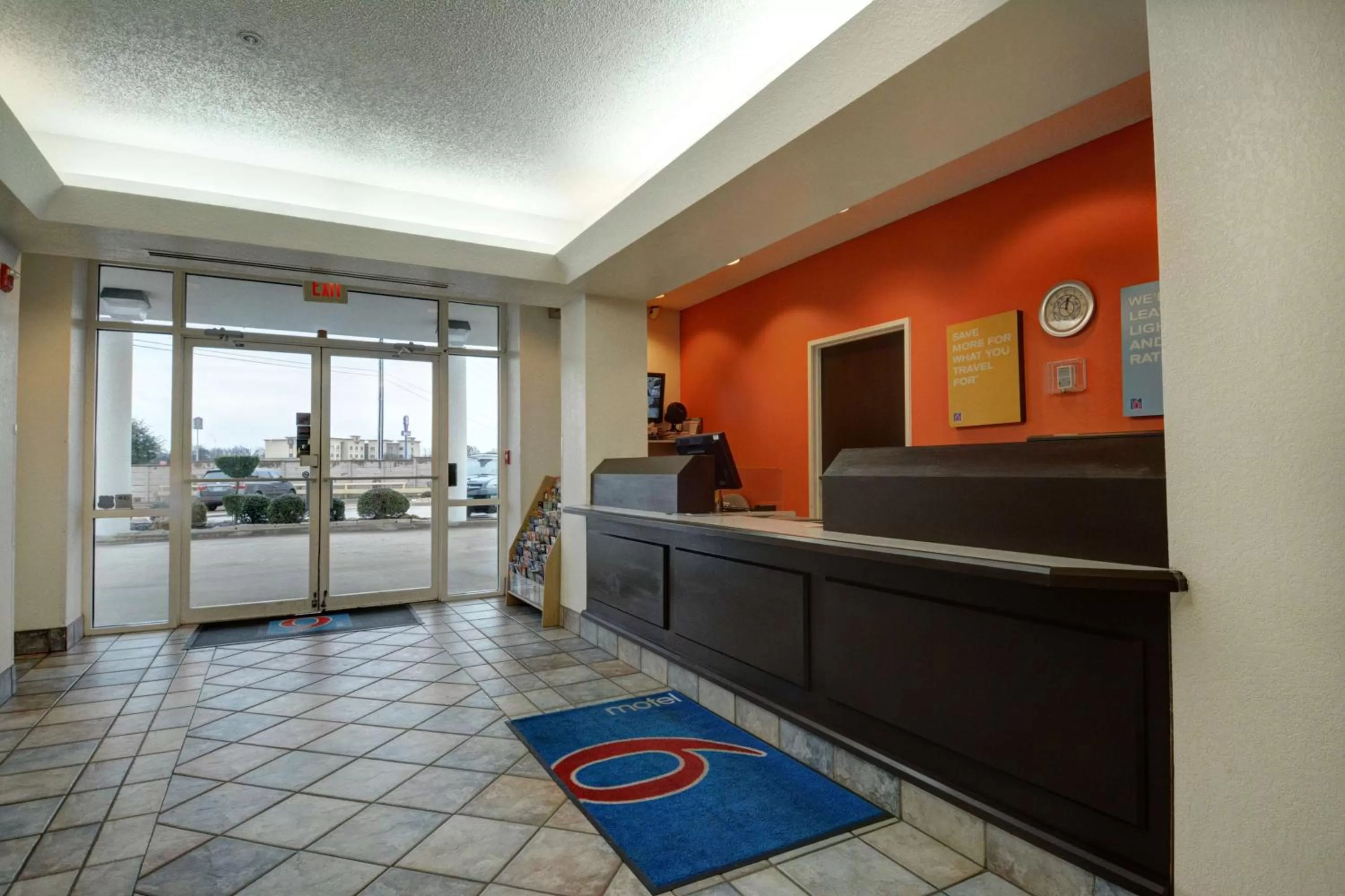 Lobby or reception in Motel 6-Denison, TX