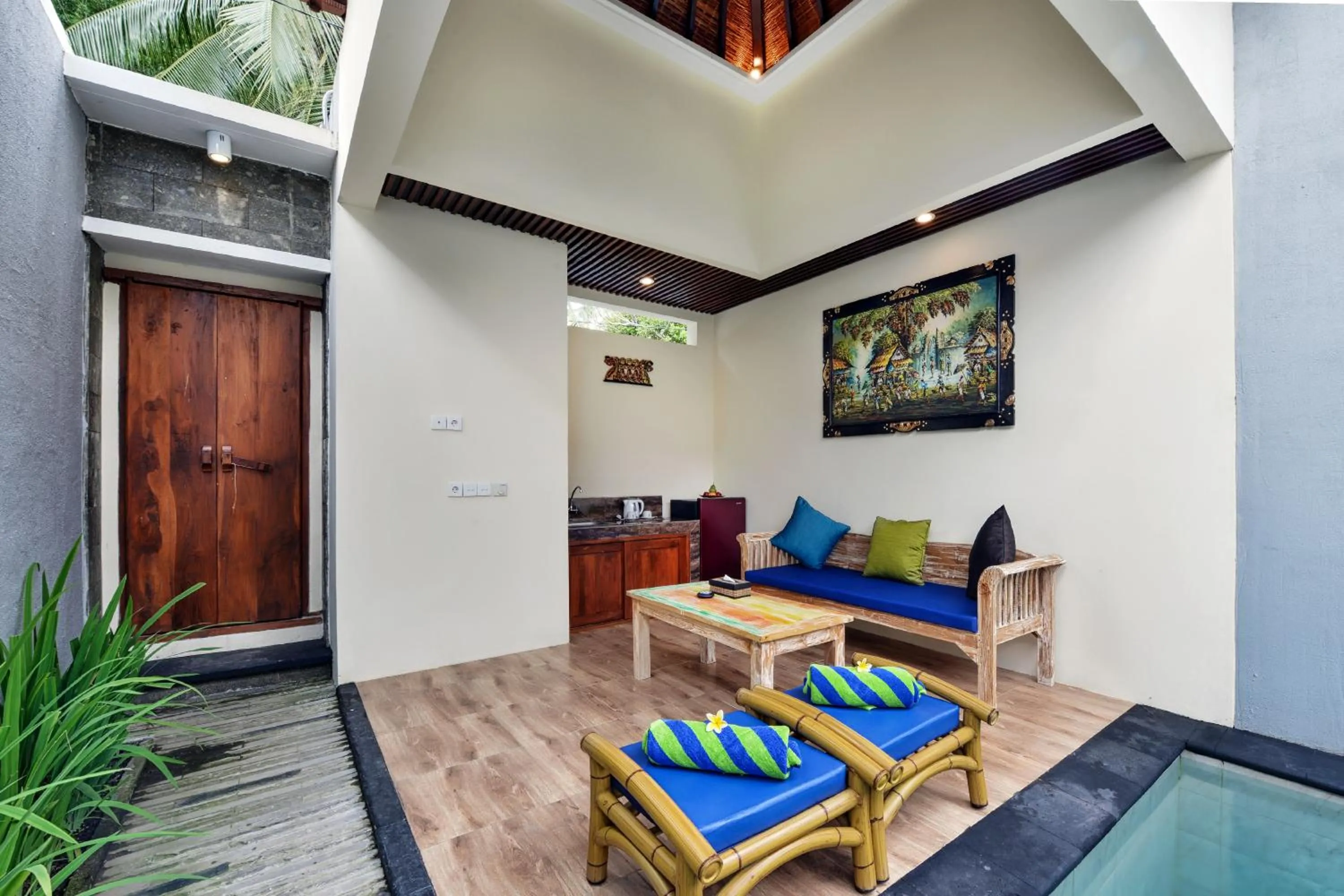 Living room in Yoga Ubud Private Pool Villa