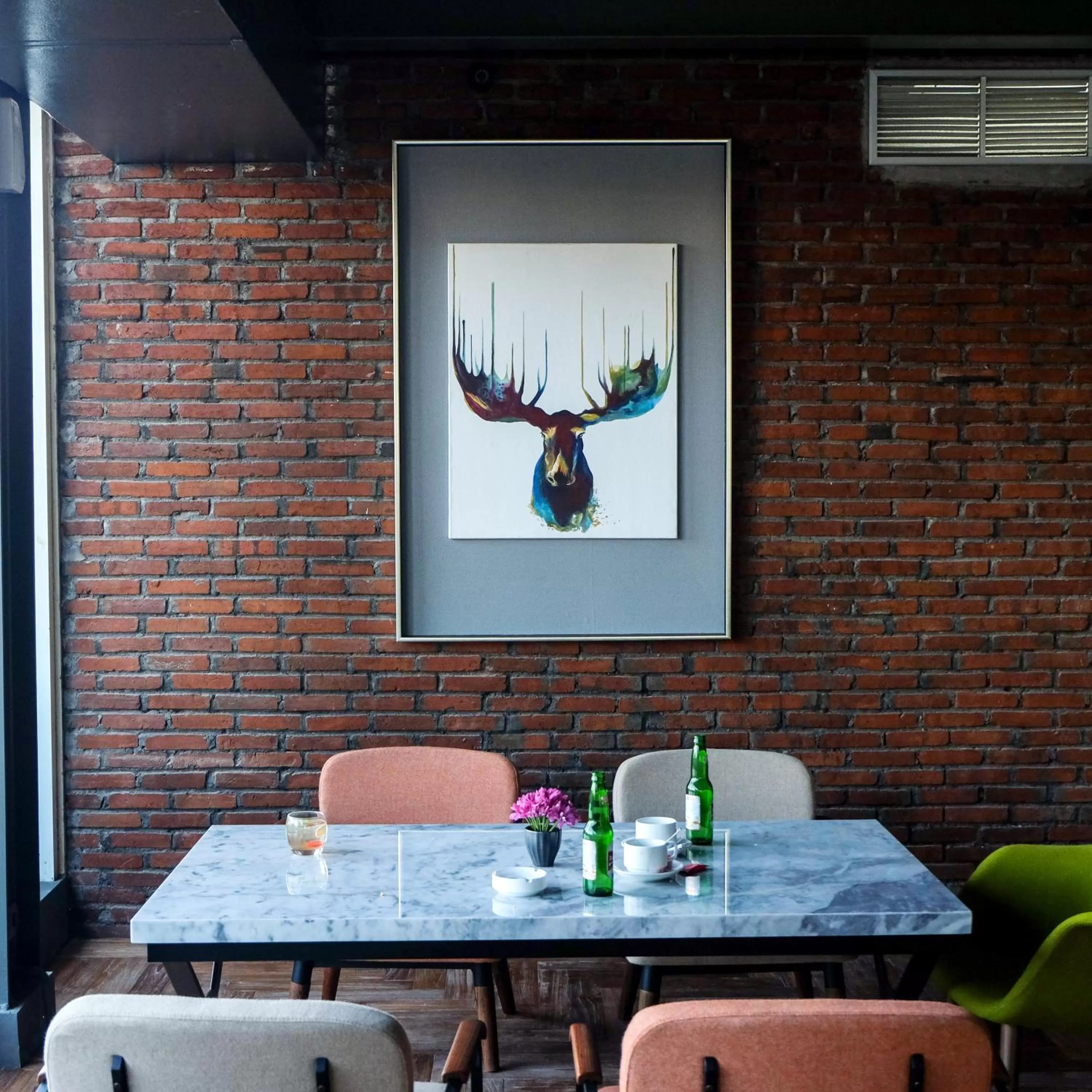 Patio in Java Paragon Hotel & Residences