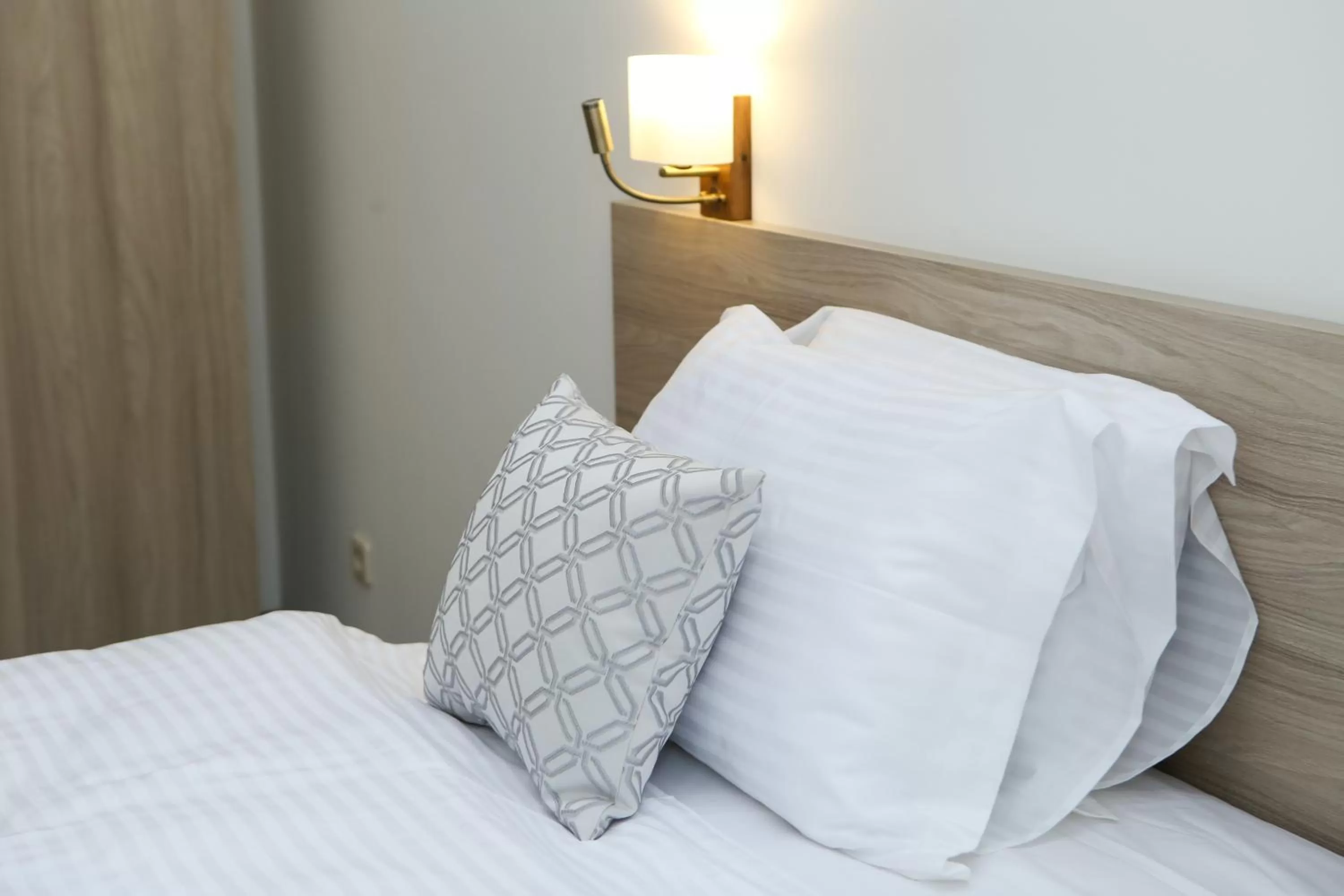 Bed in Hotel Antonio