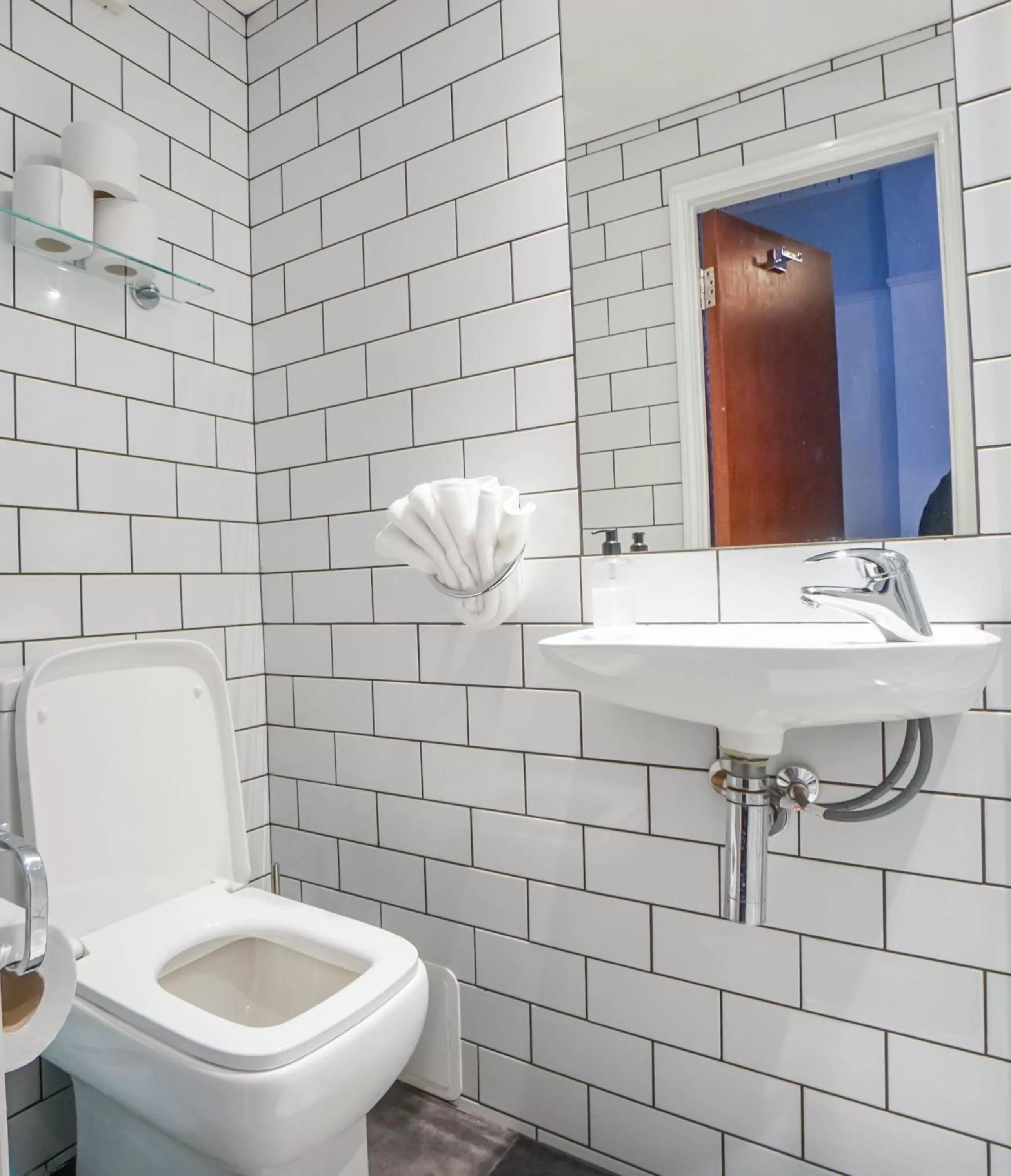 Toilet in St Athans Hotel