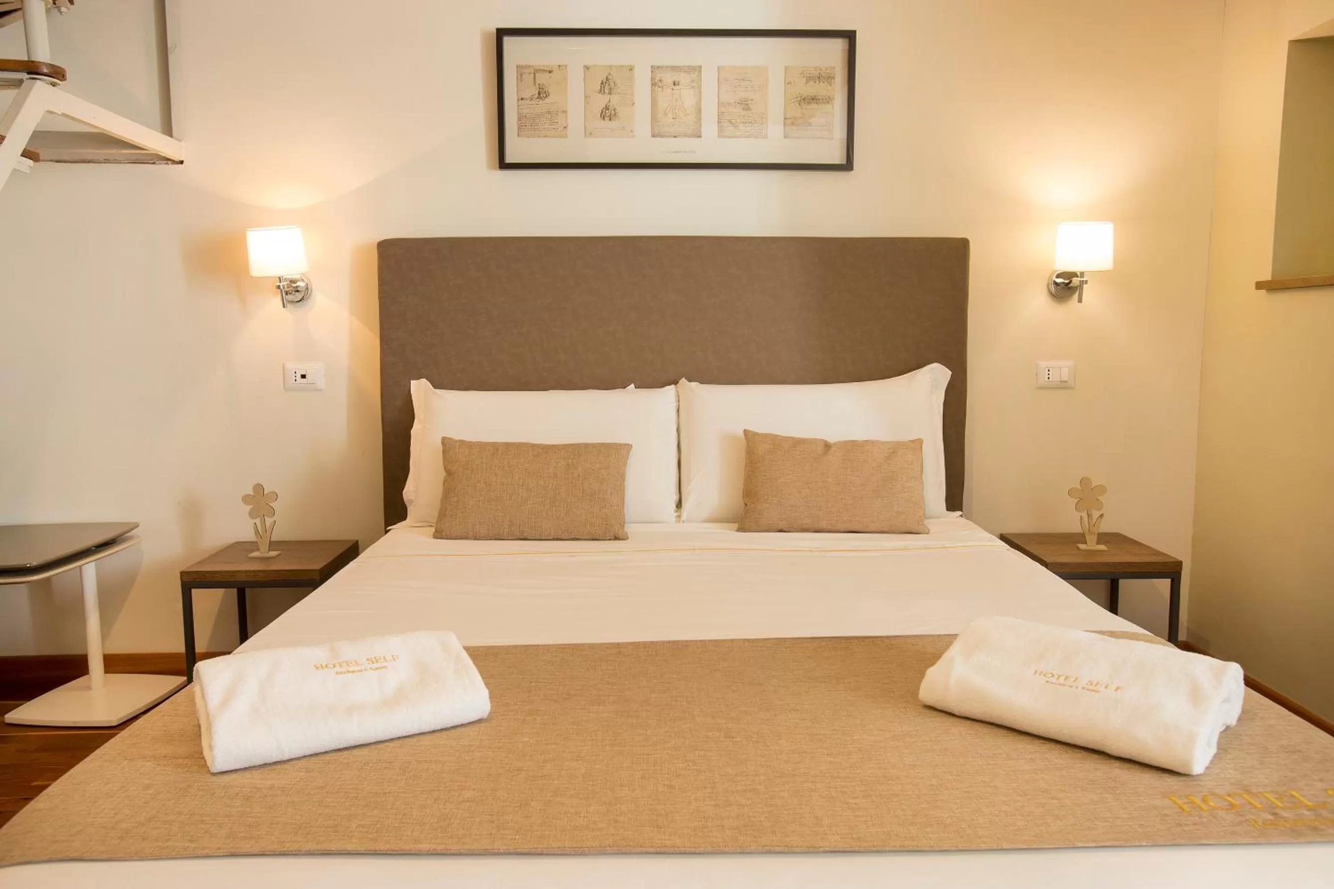 Bed in B&B Palazzo Depretis