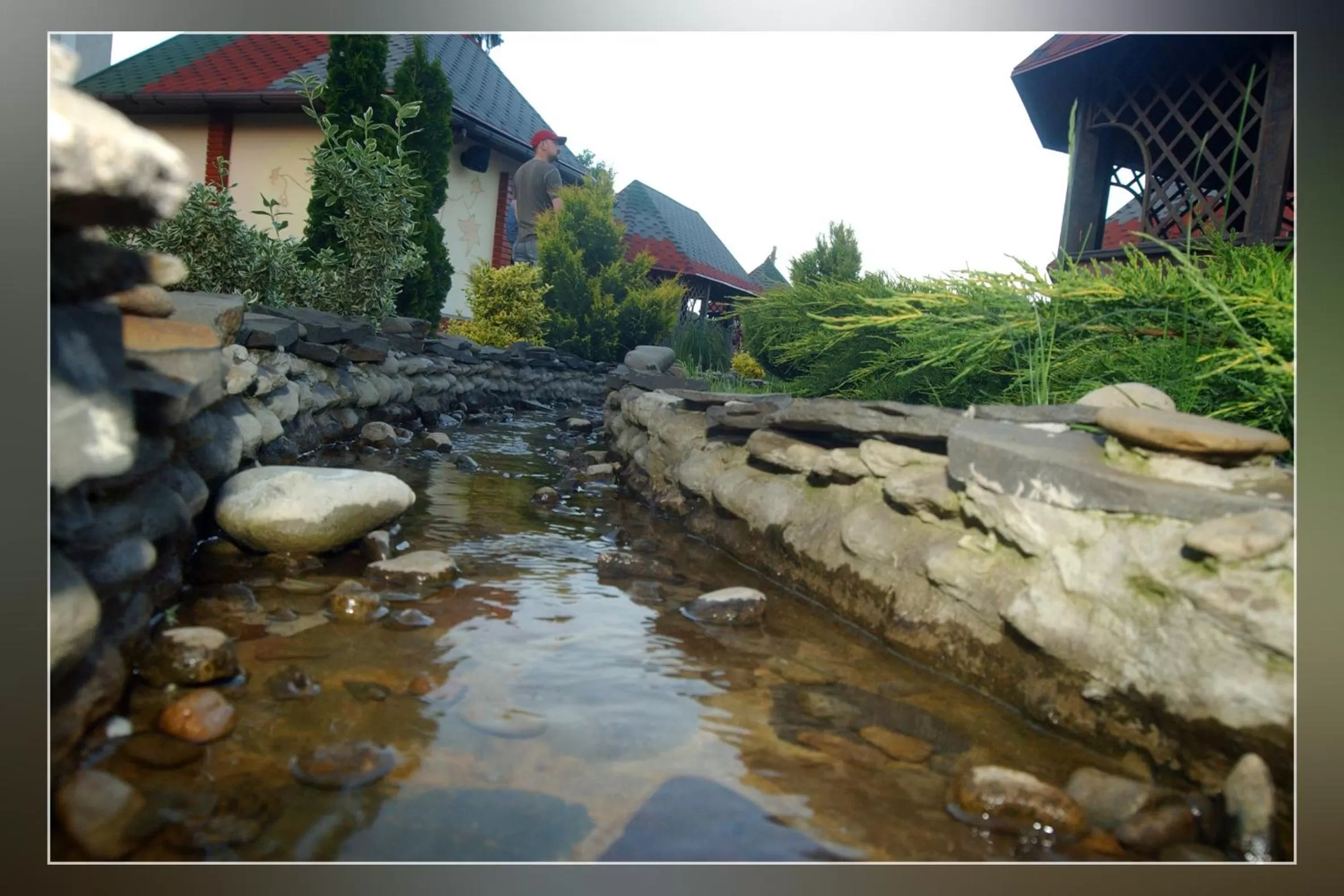 Garden in Hotel Complex Bahus