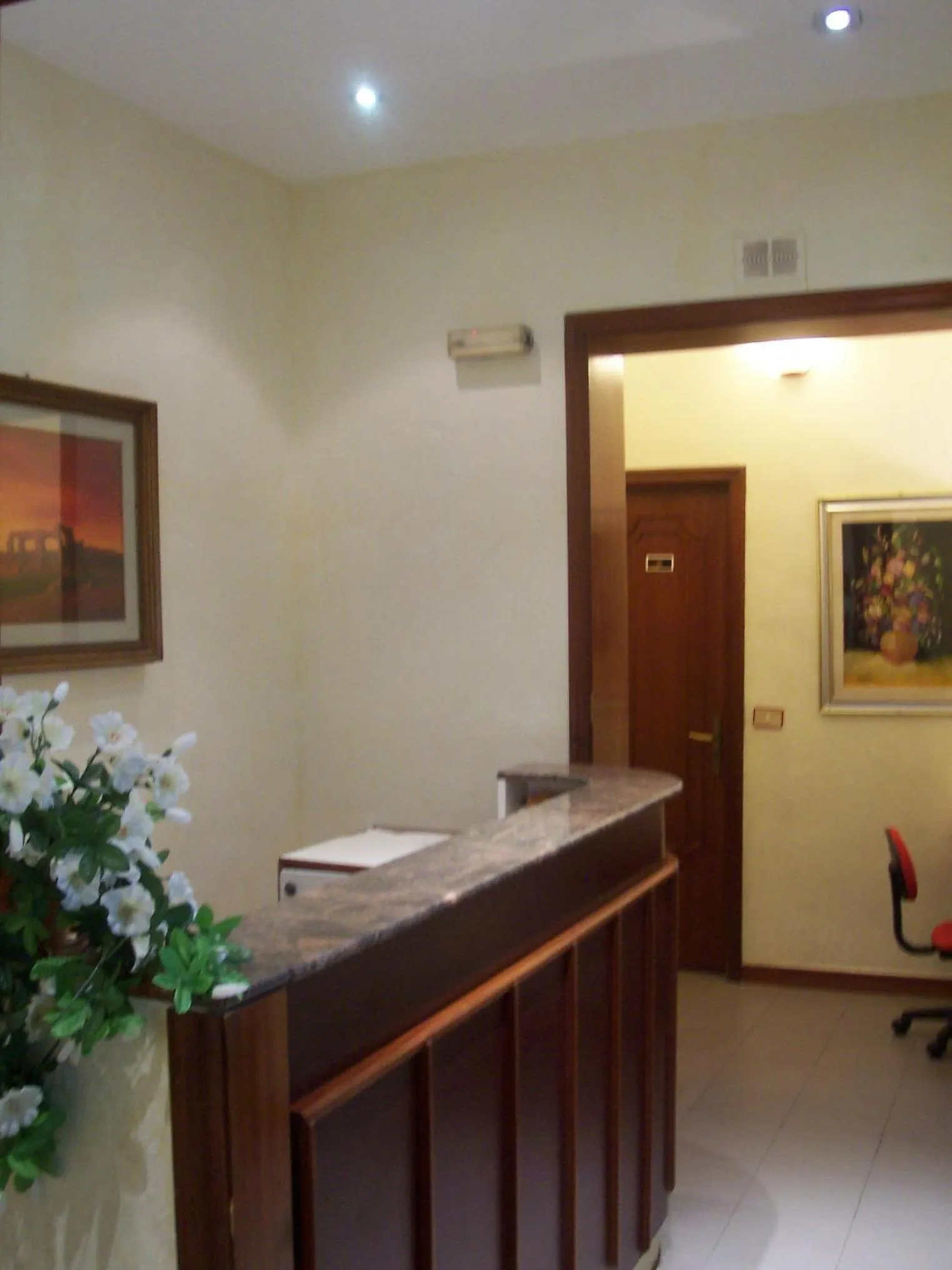 Lobby or reception in Hotel Pensione Romeo