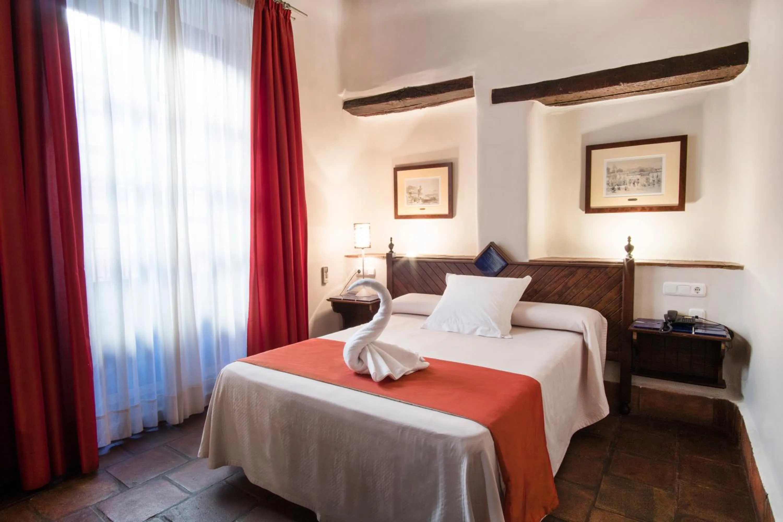 Bedroom, Bed in Casa Palacio Pilar del Toro