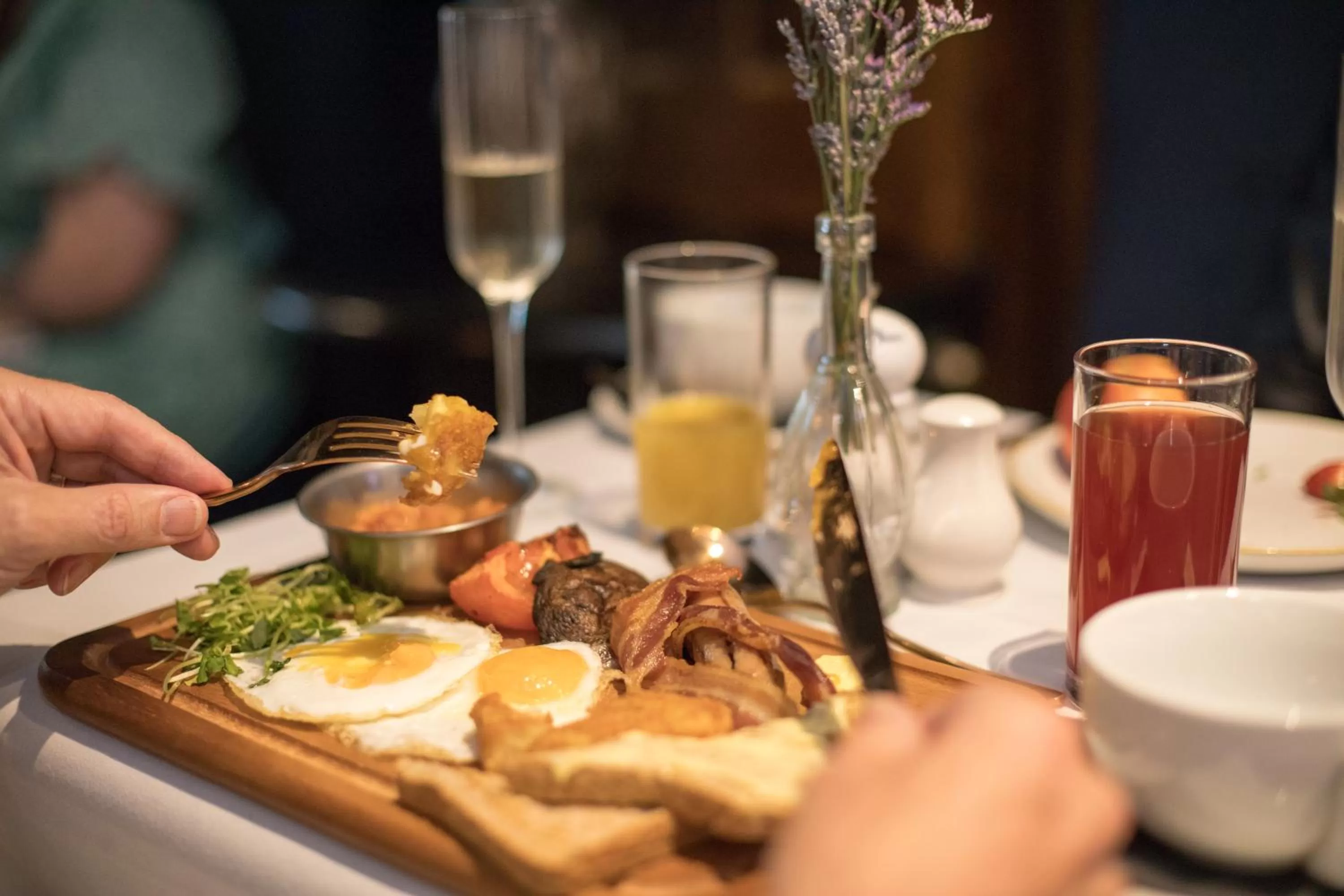 Food in The Eton Mess Boutique Hotel