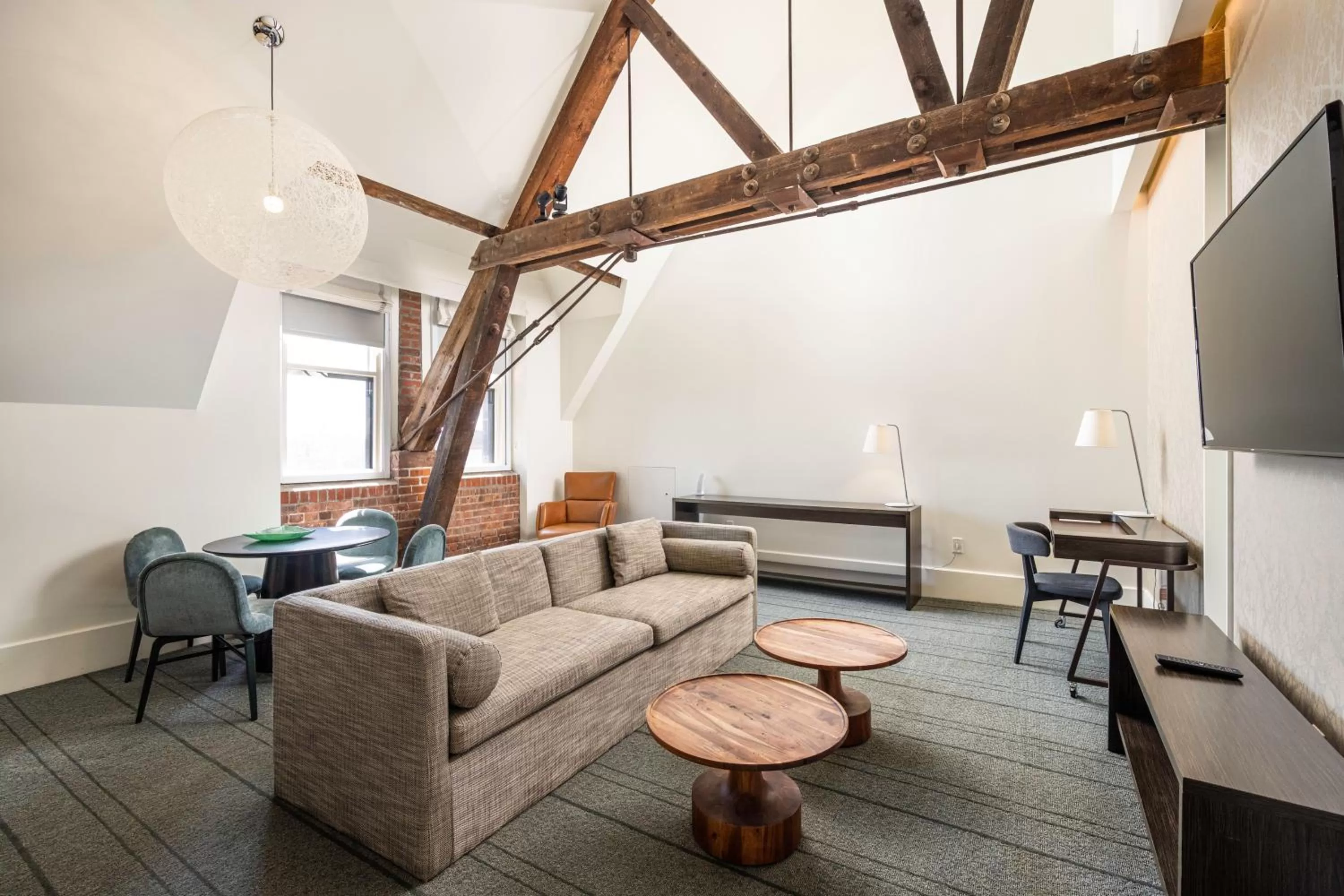Seating area in The Richardson Hotel