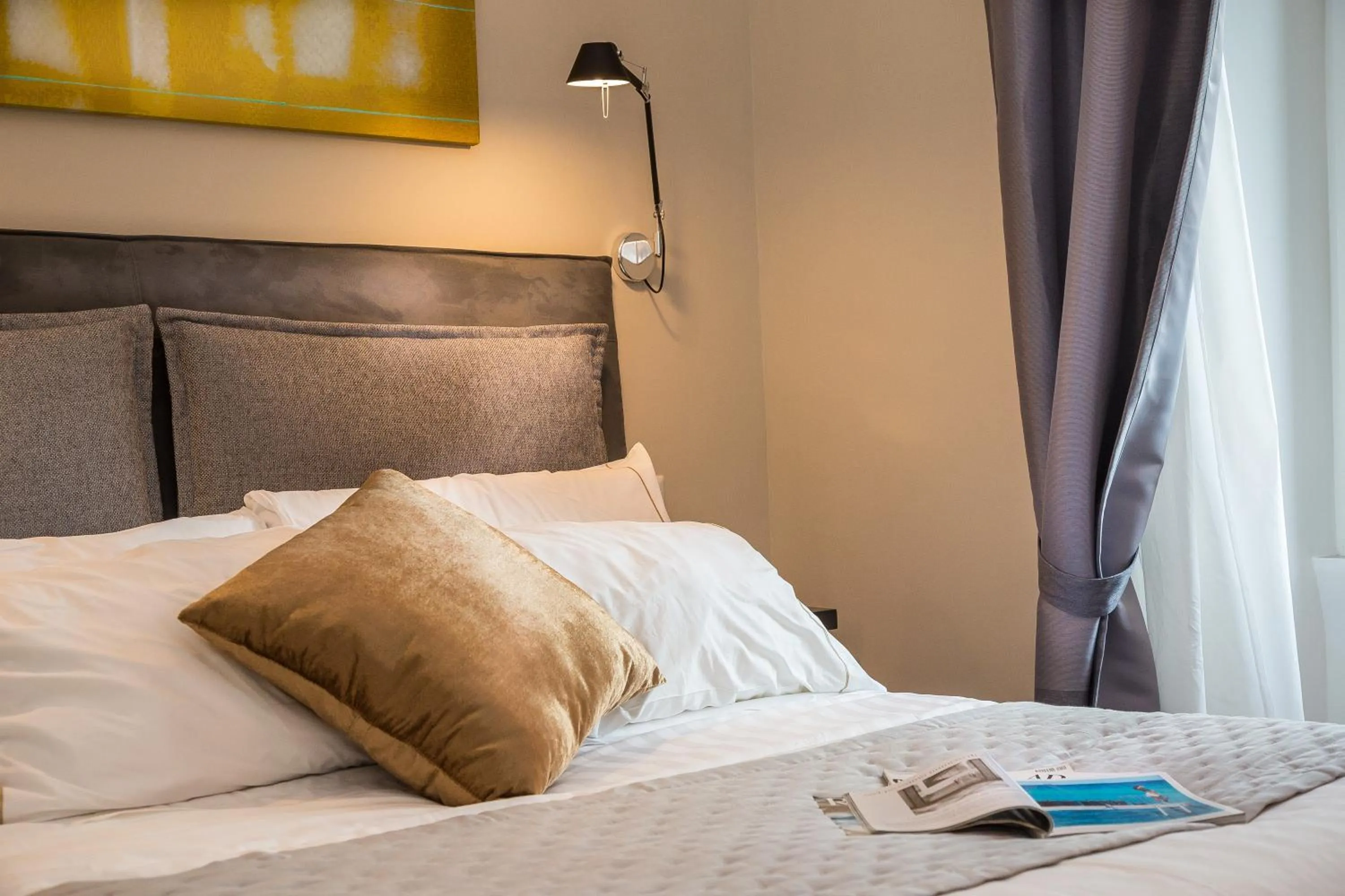 Bed in Palazzo Baj in Trastevere