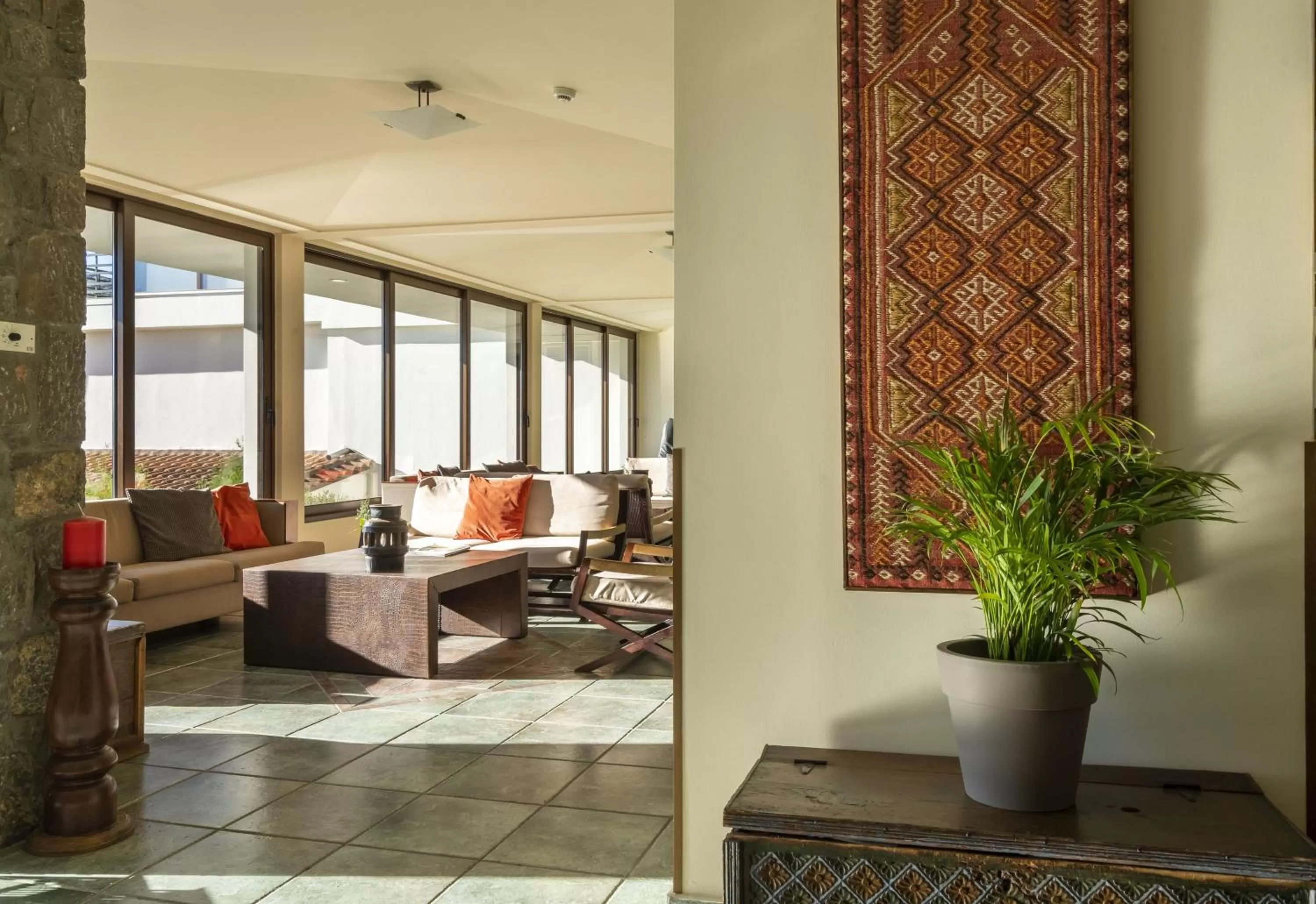 Decorative detail in Anemolia Mountain Resort