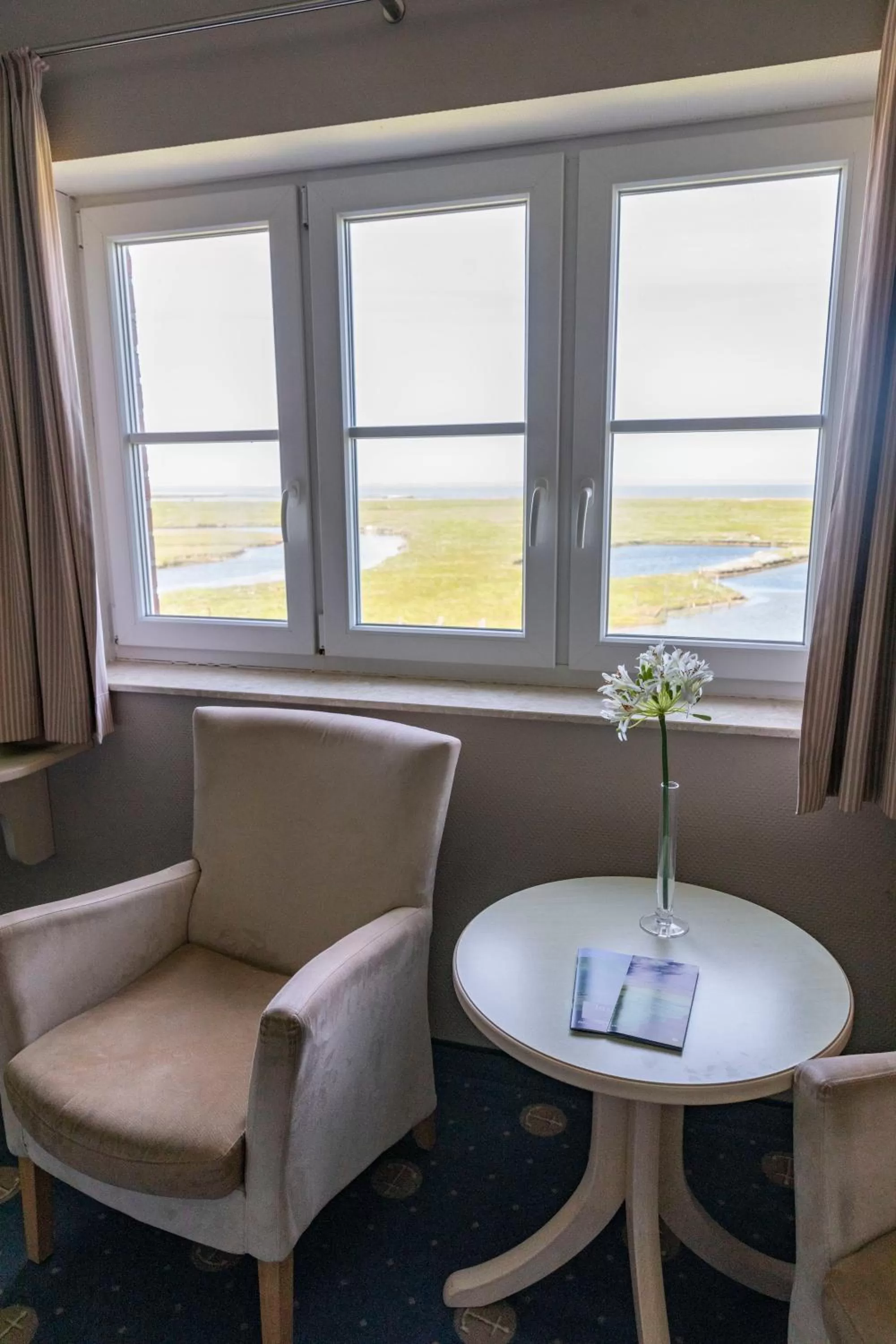 View (from property/room) in Anker's Hörn - Hotel & Restaurant auf der Hallig Langeness
