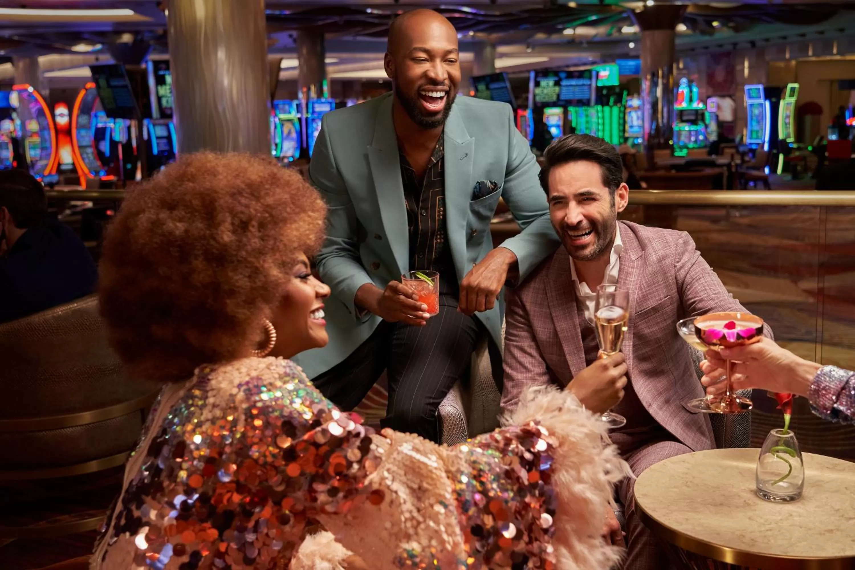 Lounge or bar in SAHARA Las Vegas