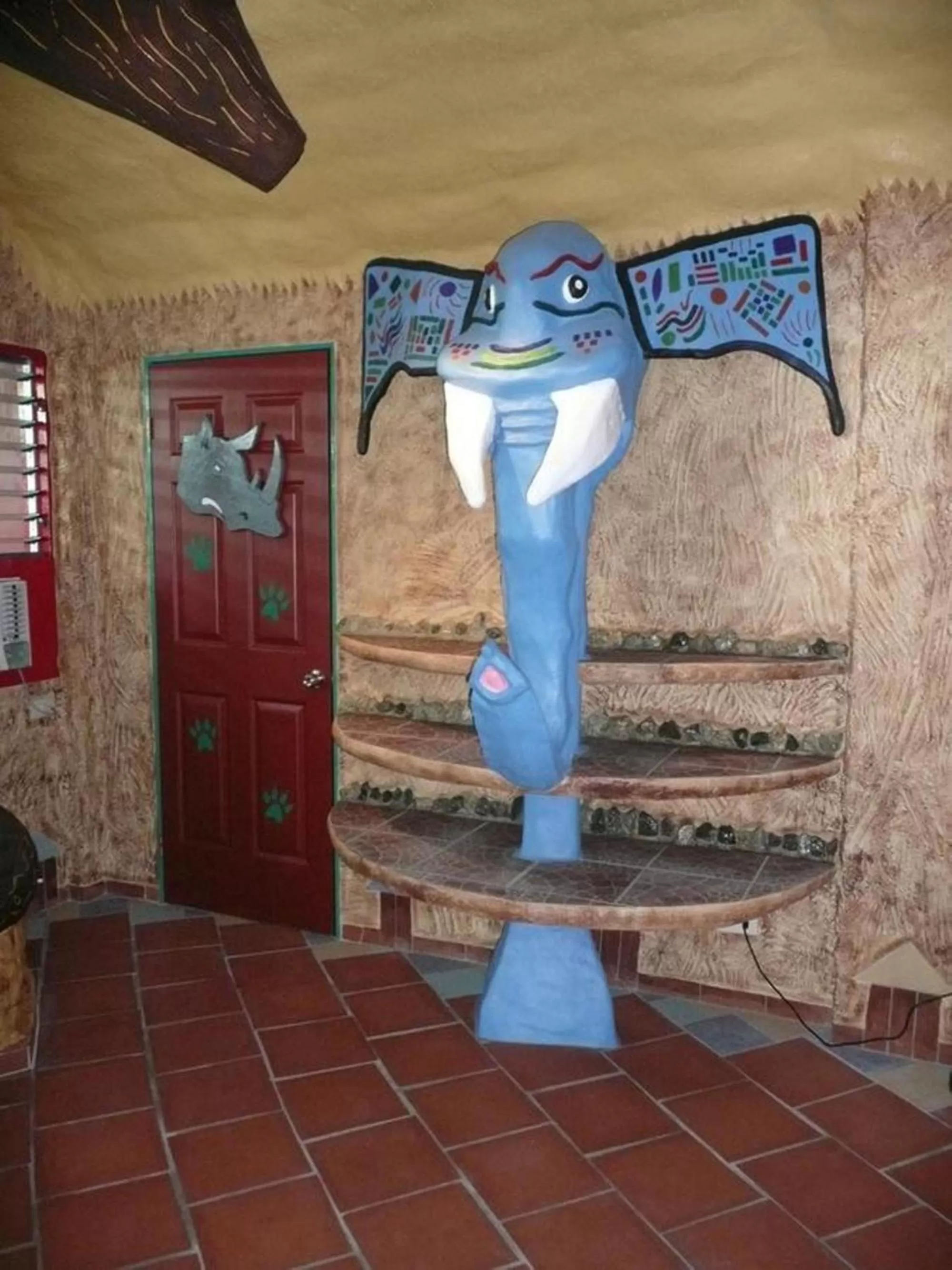 Decorative detail in Takatuka Beach Resort