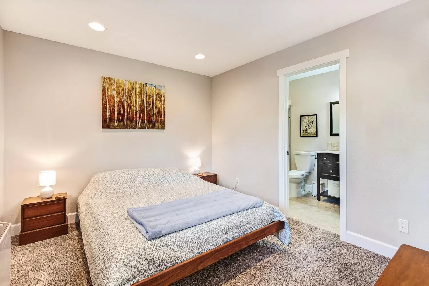 Bed in Bend Riverside Condos