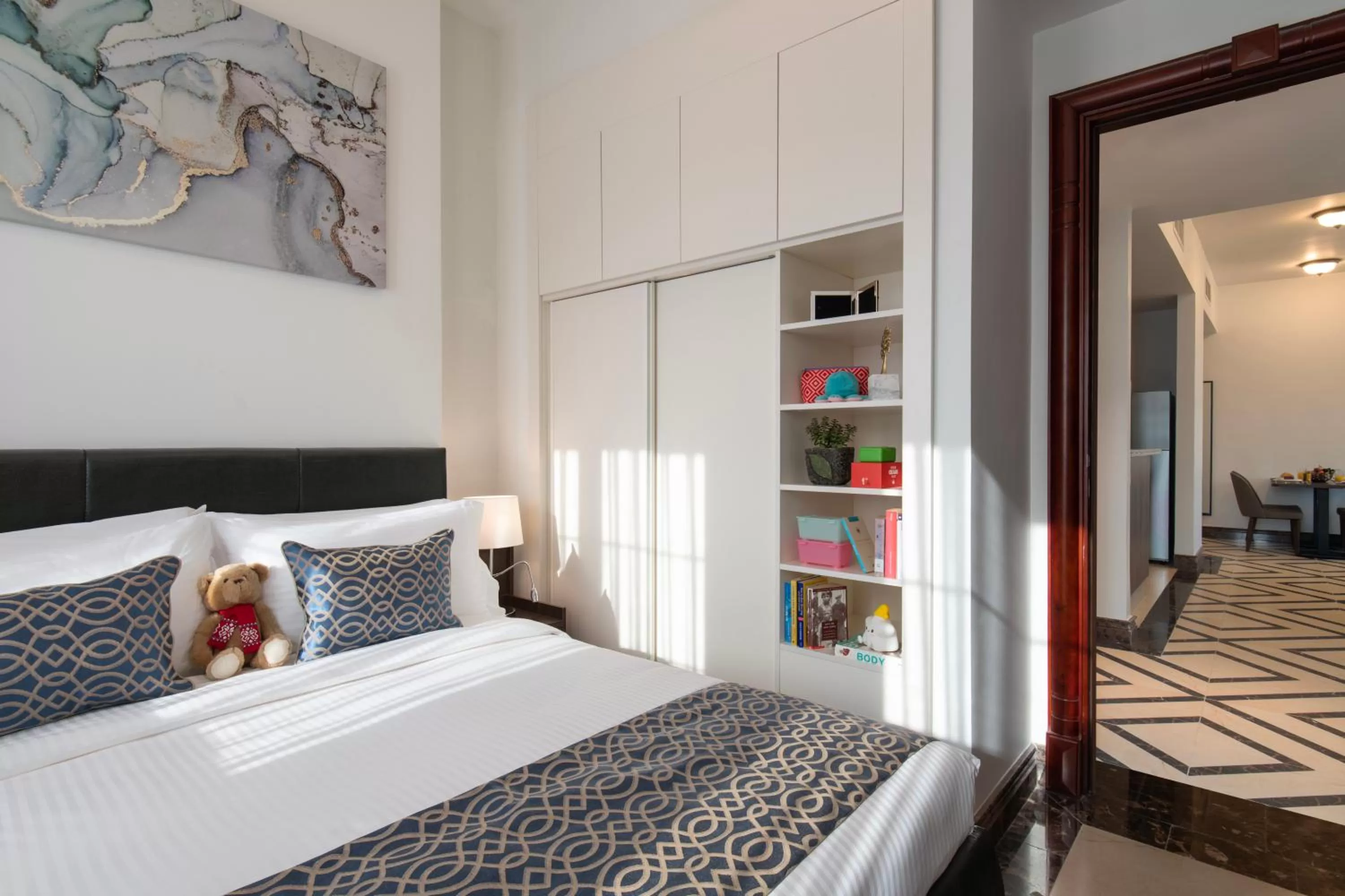 storage, Bed in Somerset Al Mansoura Doha