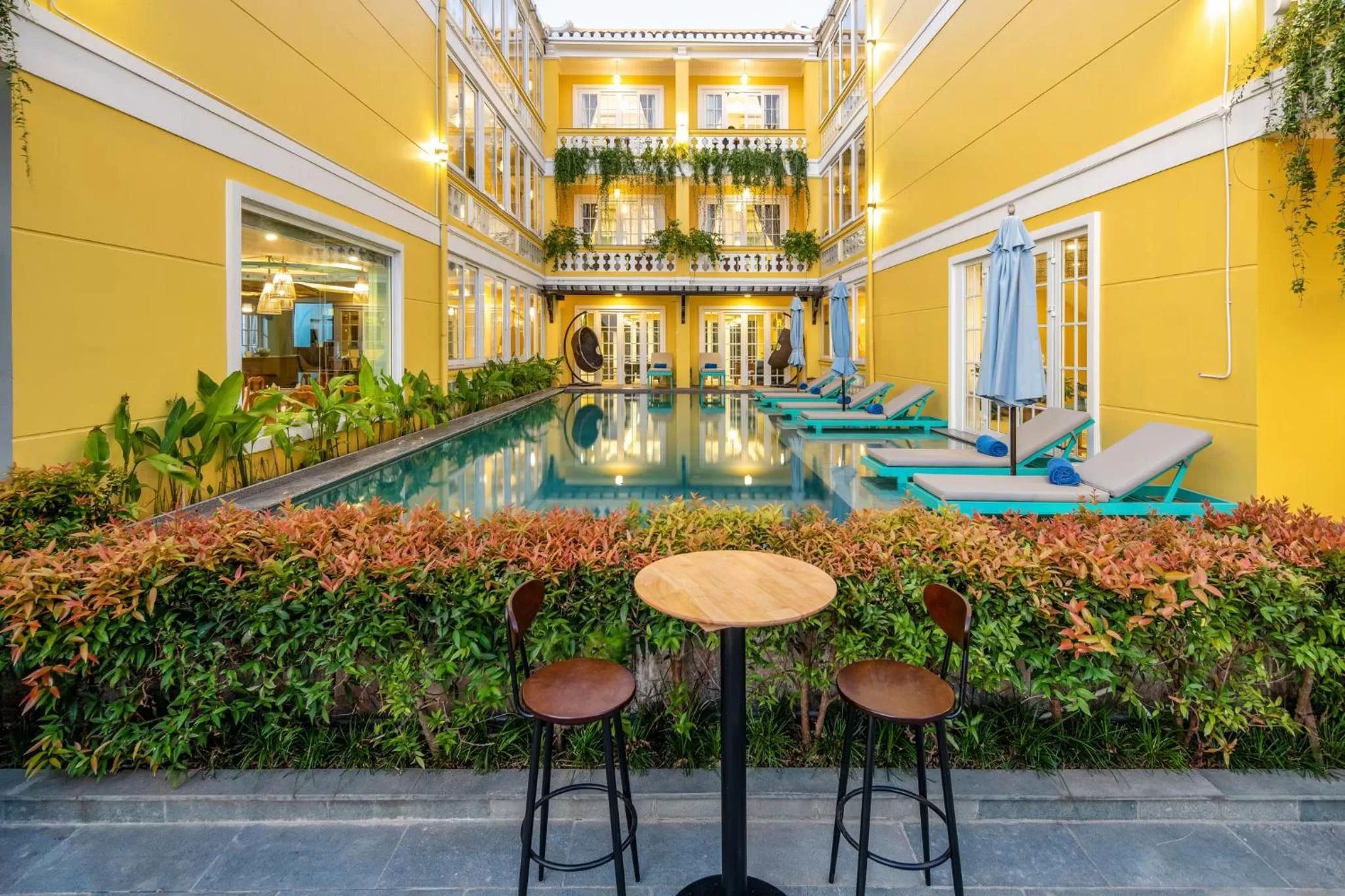 Swimming pool in TRIPLE Riverside Villa Hotel HoiAn