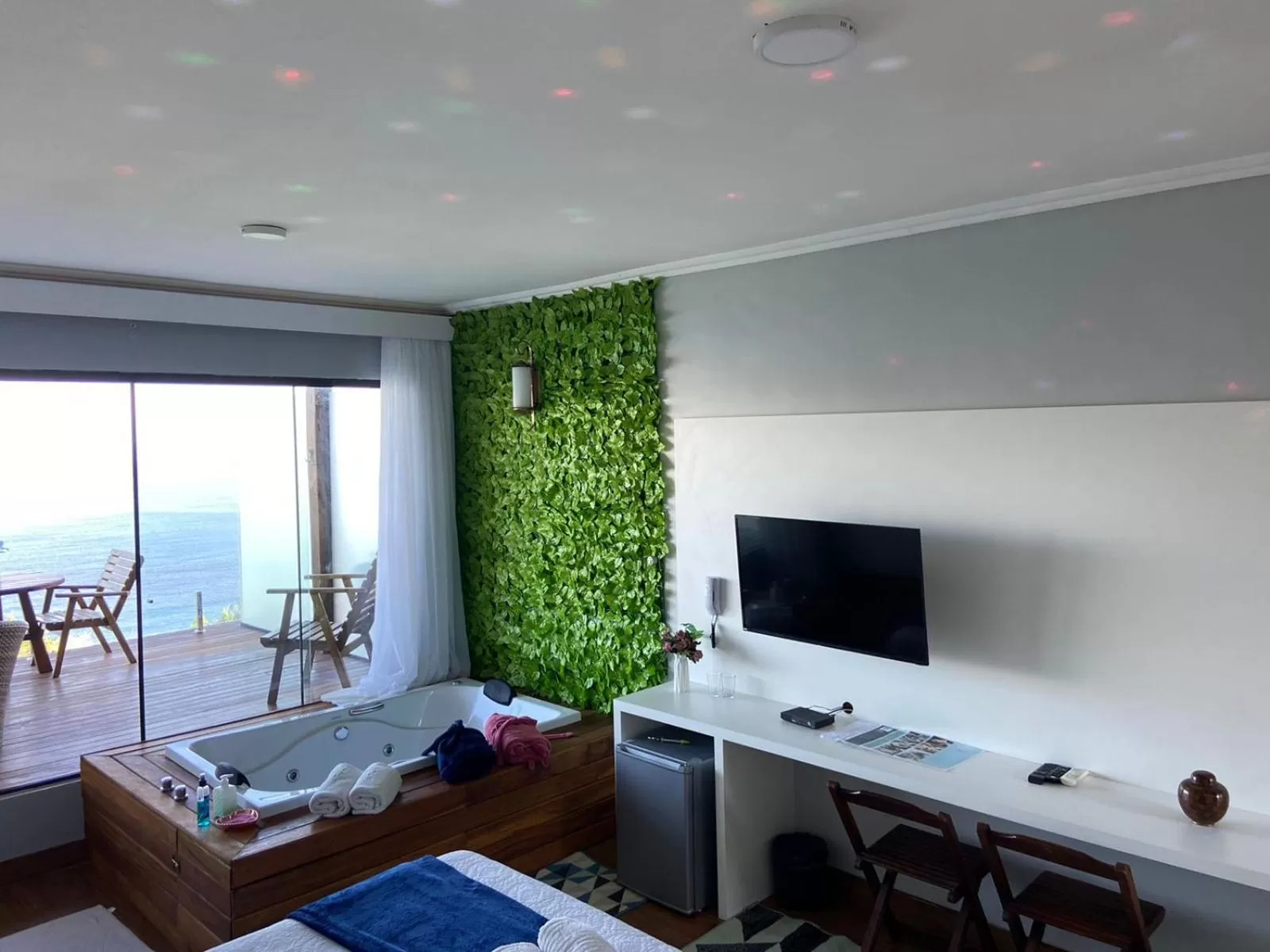 Bed in Pousada e Restaurante Vista Turquesa