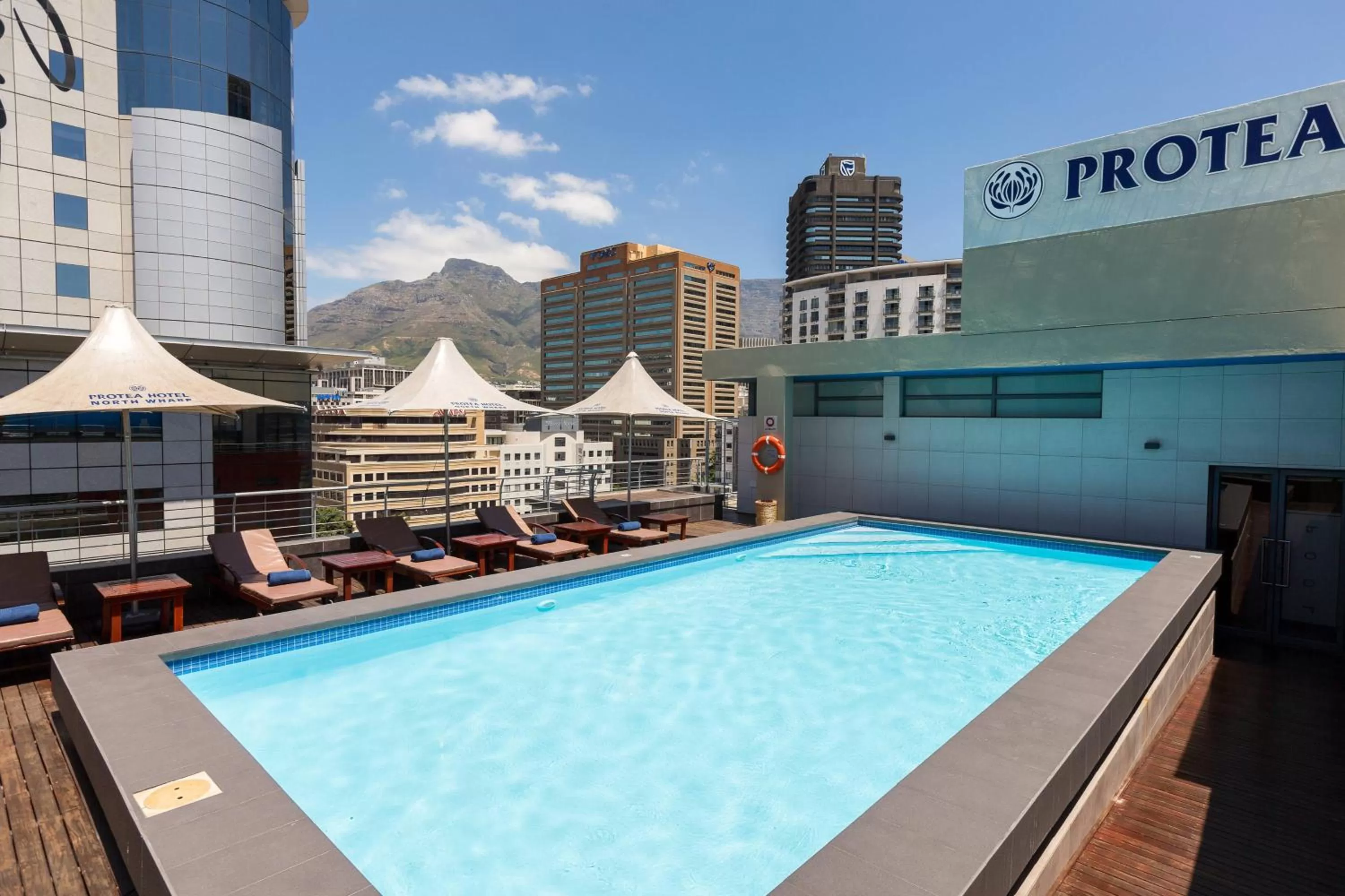 Swimming pool in Protea Hotel by Marriott Cape Town North Wharf