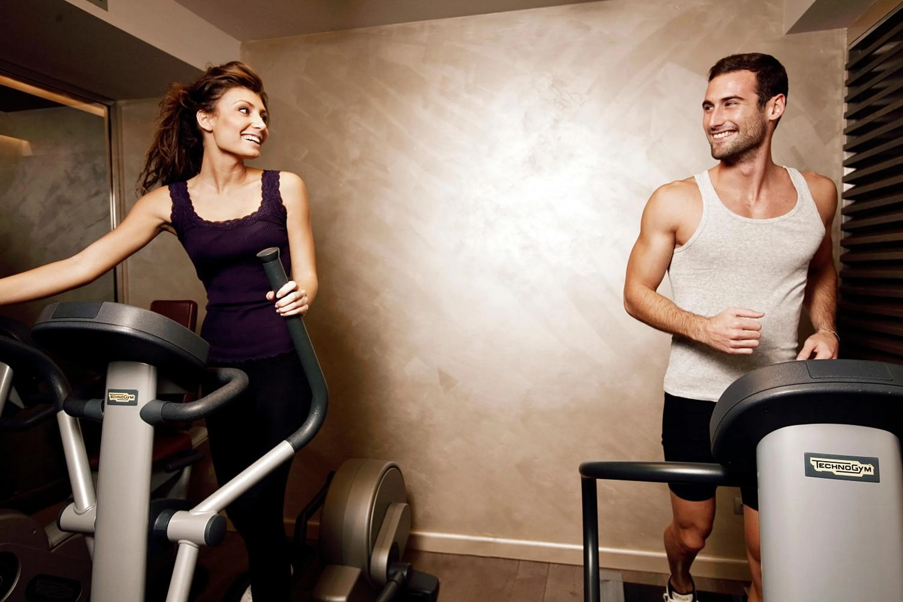 Fitness centre/facilities in Hotel Dei Fiori Restaurant - Meeting & Spa