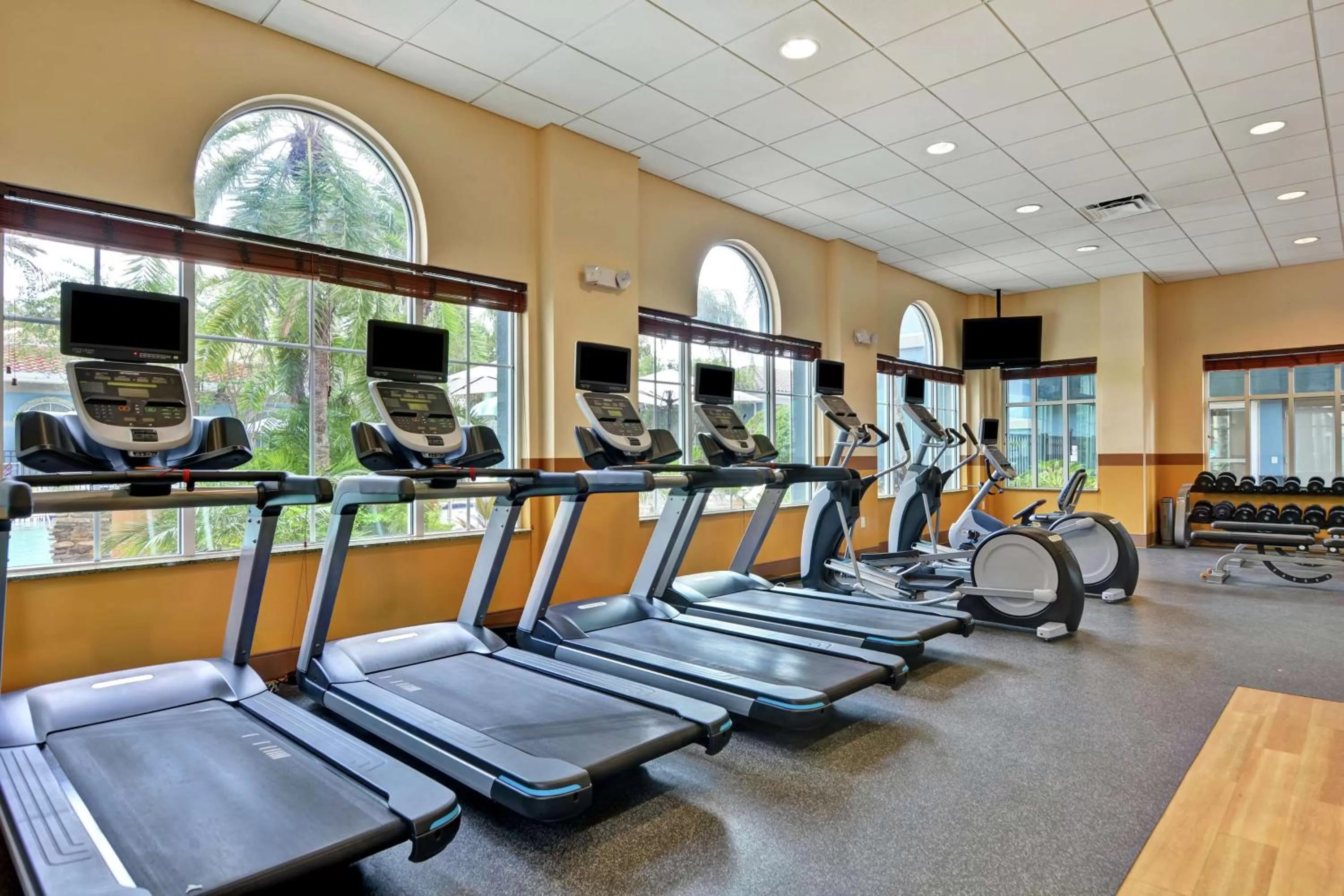 Fitness centre/facilities in Hilton Garden Inn Orlando Lake Buena Vista