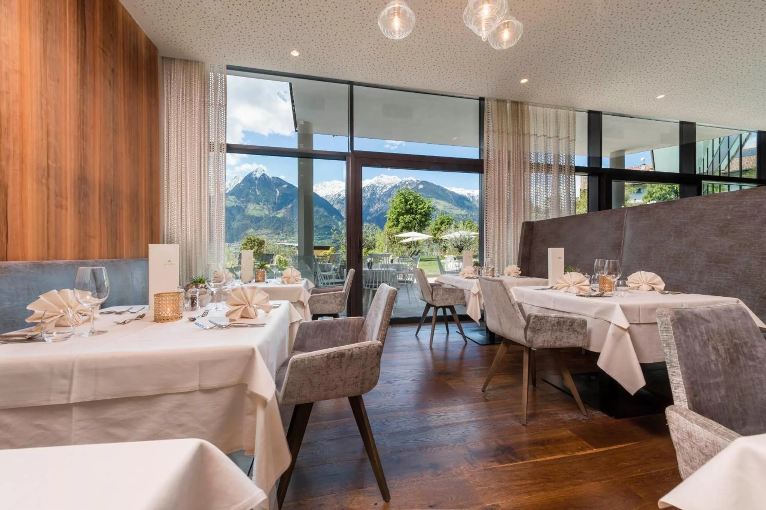 Restaurant/places to eat in Hotel Rosengarten (Schenna Resort)