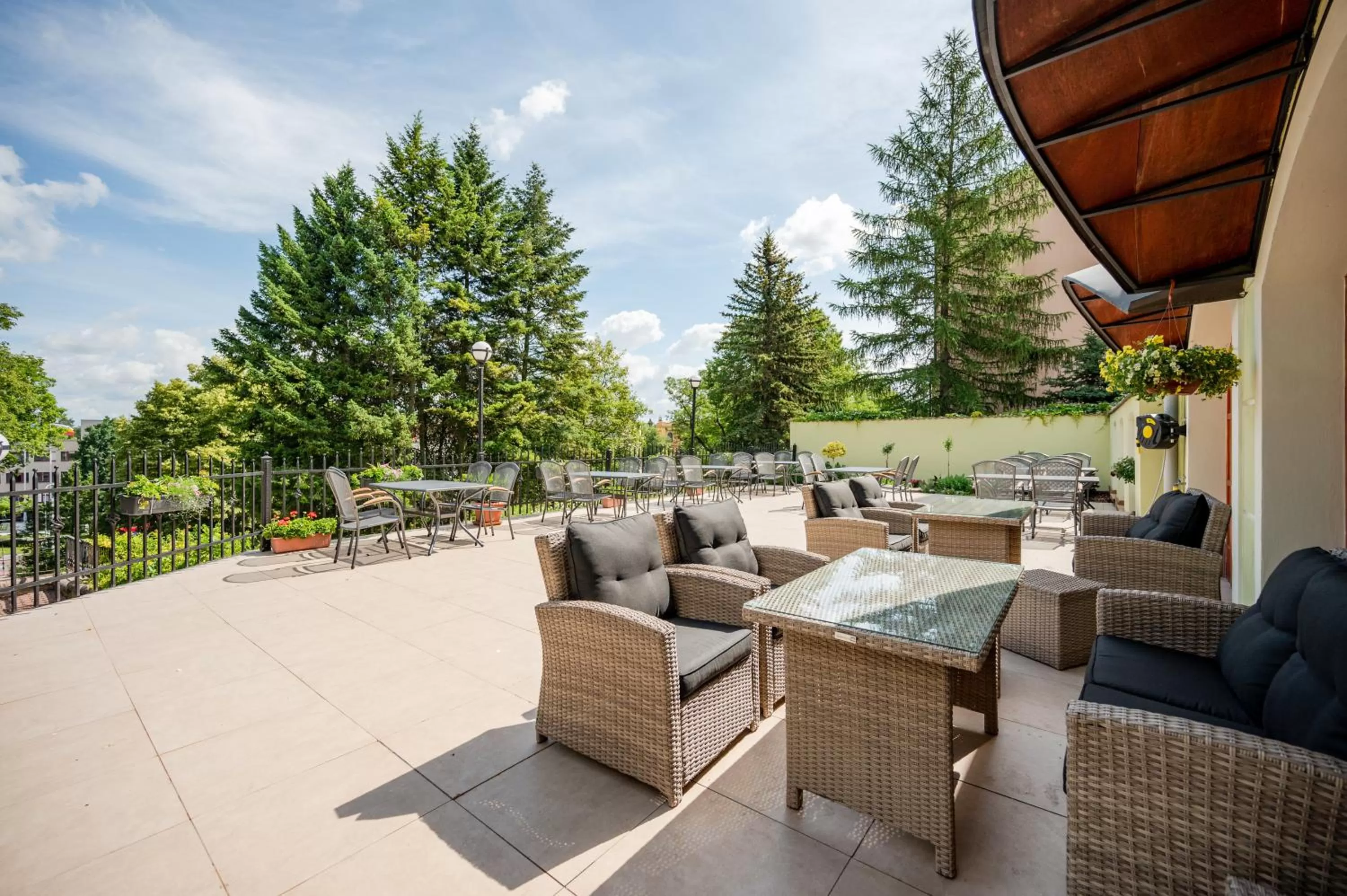 Balcony/Terrace in Hotel U Královny Elišky