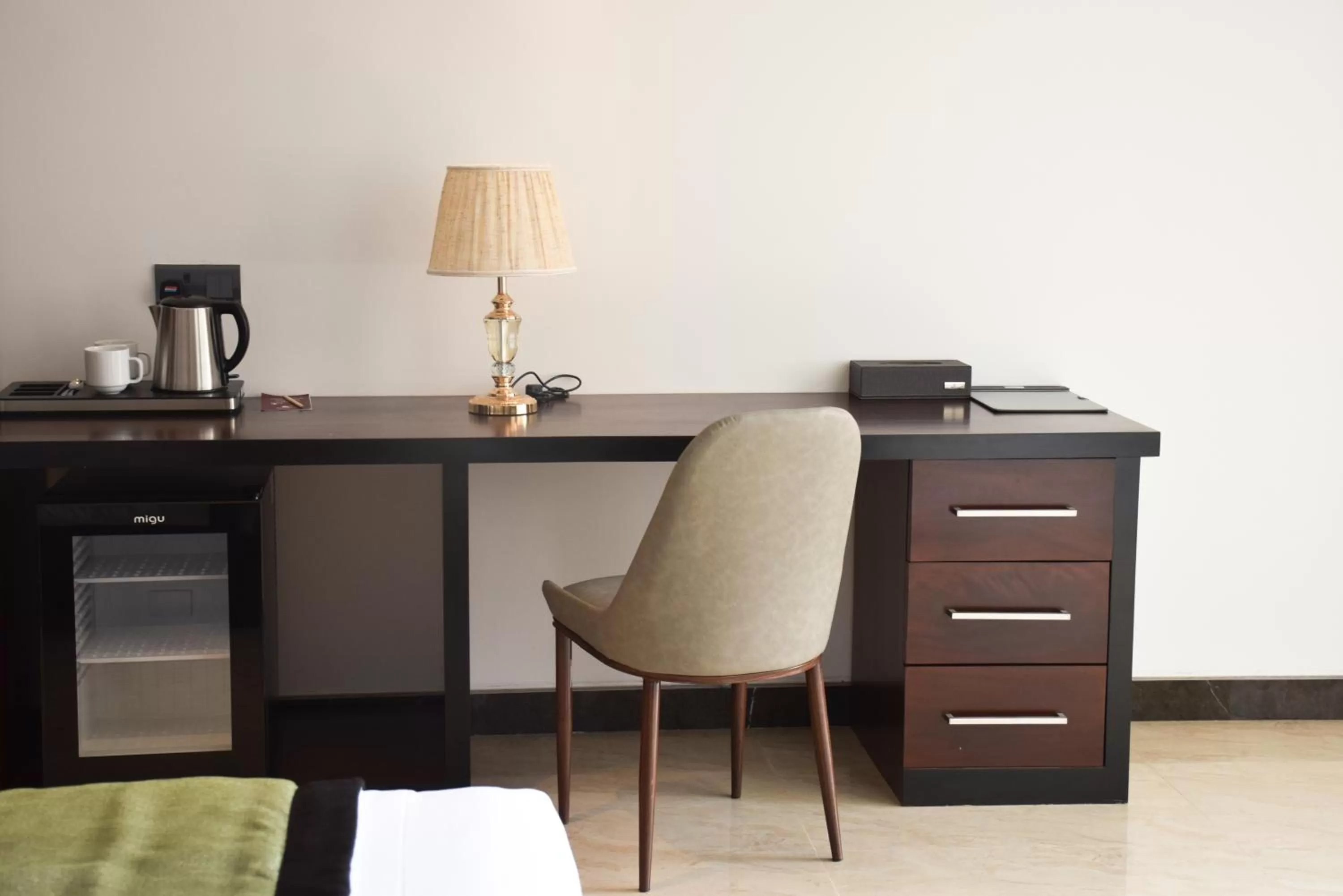 Communal lounge/ TV room in Ruvisha Beach Hotel