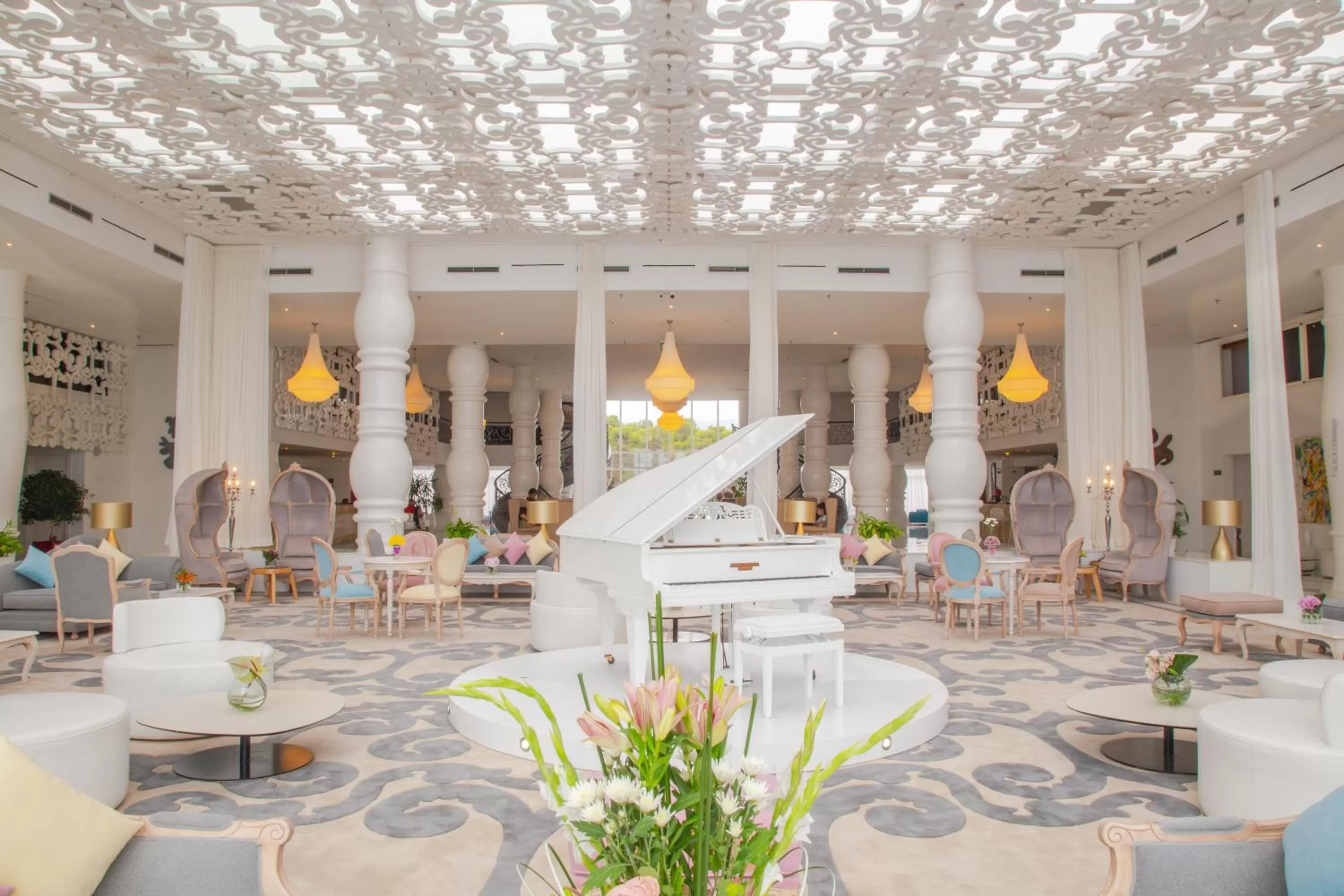 Lobby or reception in Hotel Farah Tanger