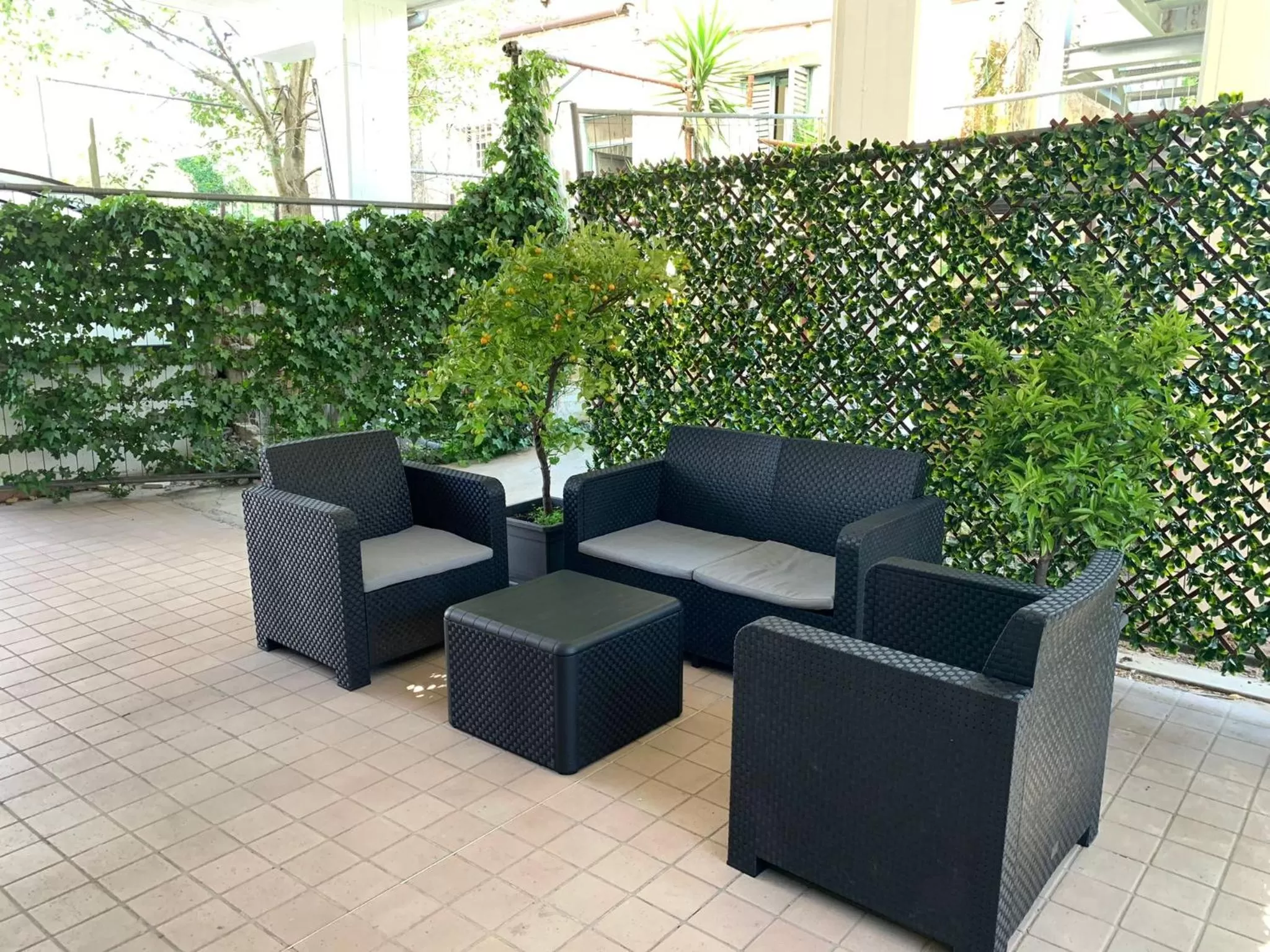 Garden view in Hotel Sisto V