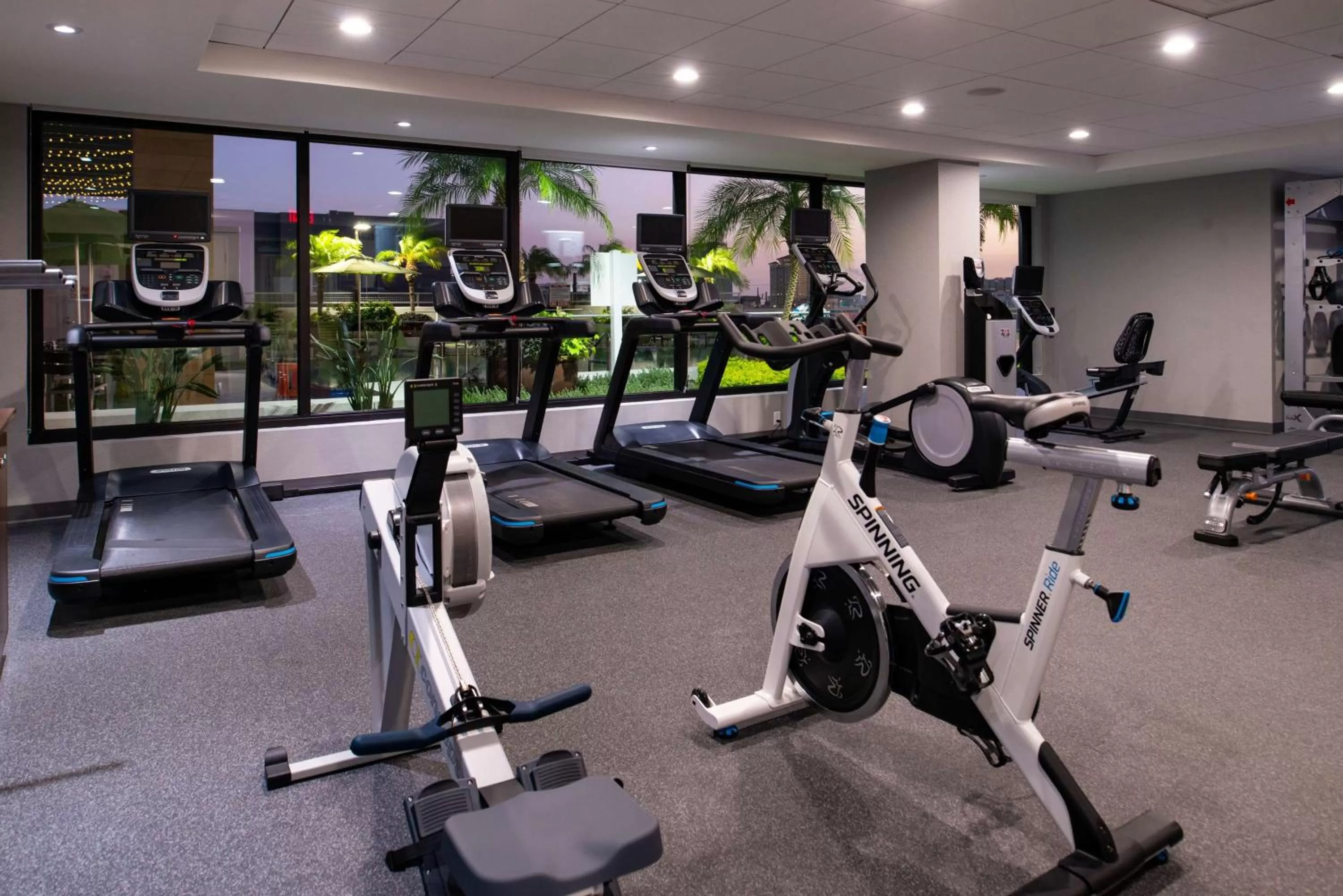 Fitness centre/facilities in Hampton Inn Tampa Downtown Channel District