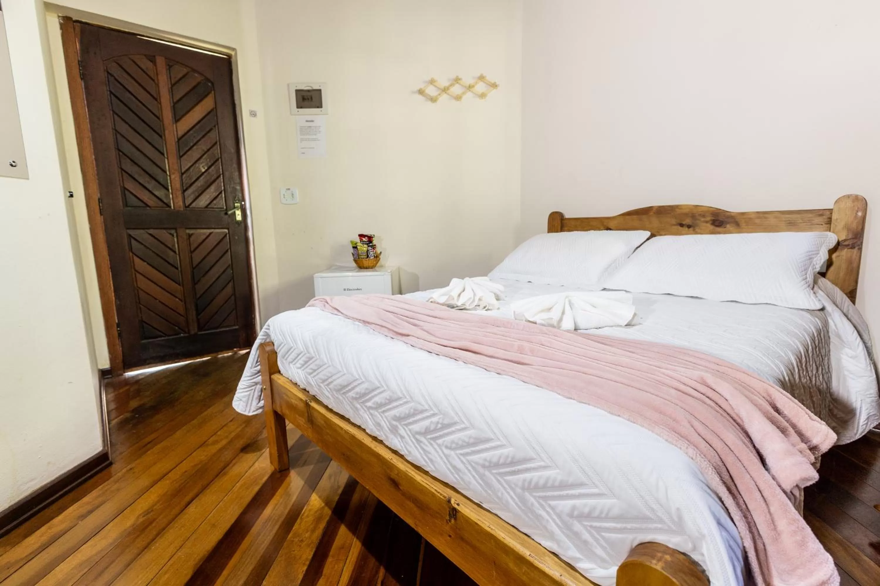 Bed in Pousada 3 Pinheiros