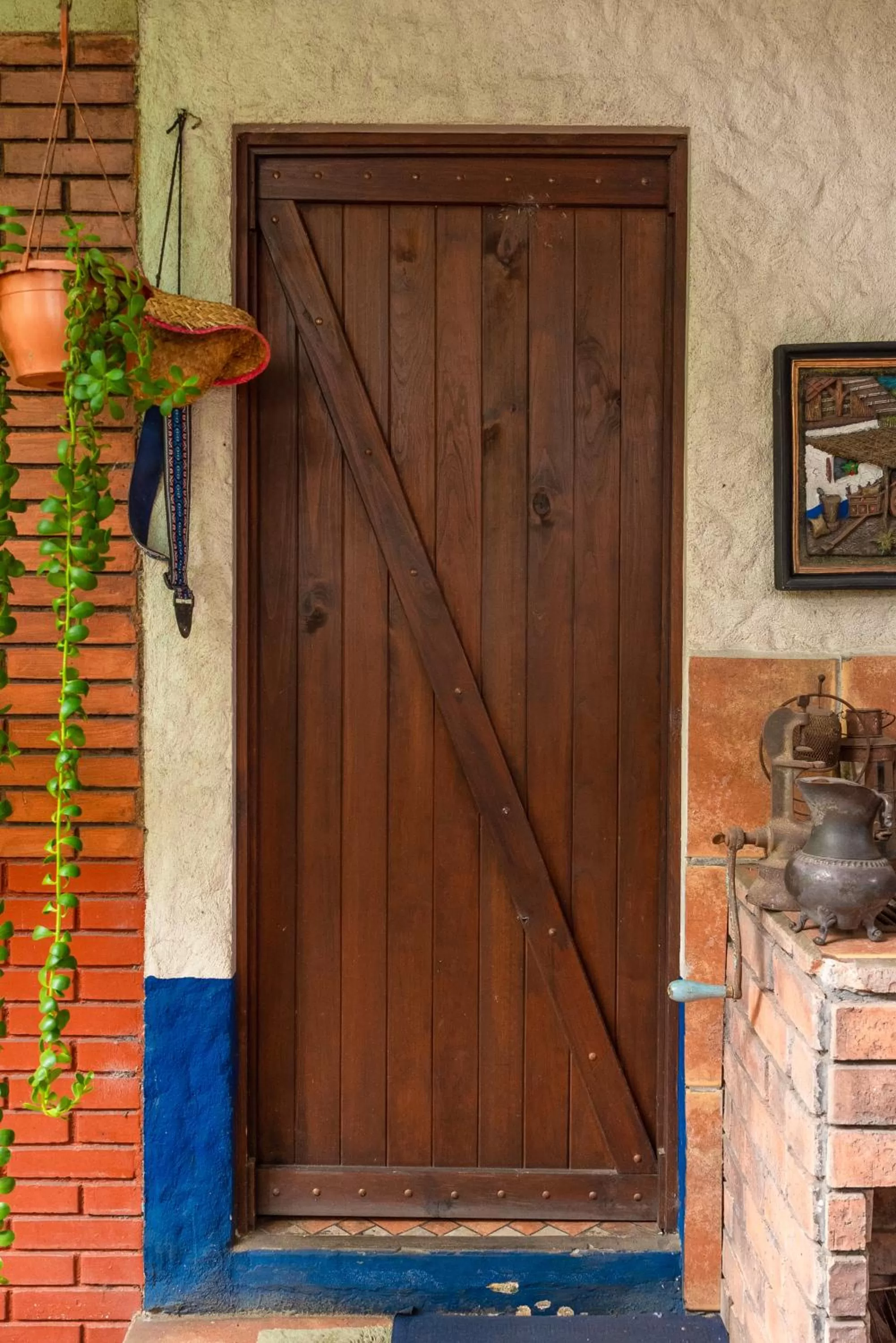 Decorative detail in La Casa de Mamá Coyita