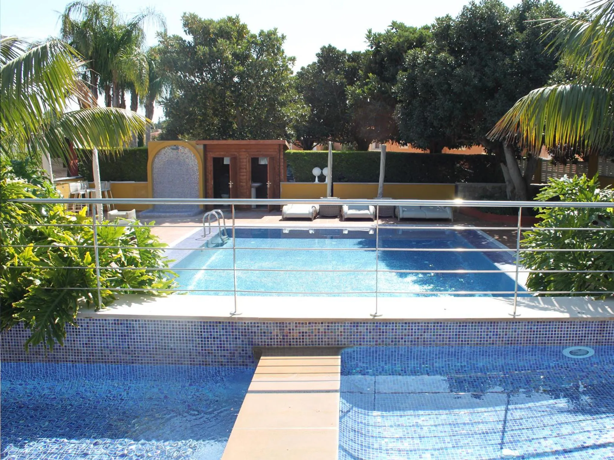 Swimming pool in The Cookbook Gastro Boutique Hotel & SPA