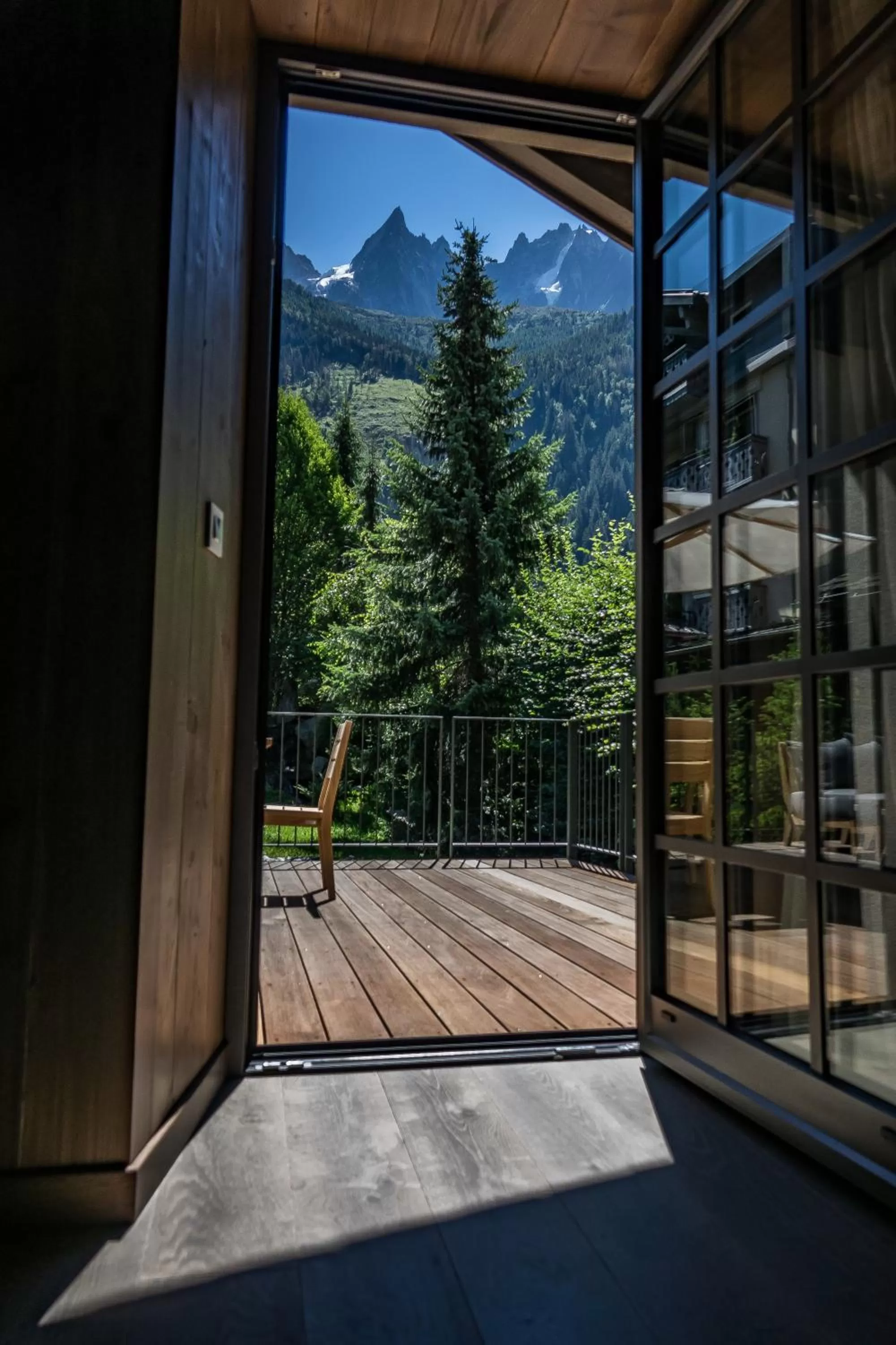 Mountain view in Le Hameau Albert 1er - Relais & Châteaux