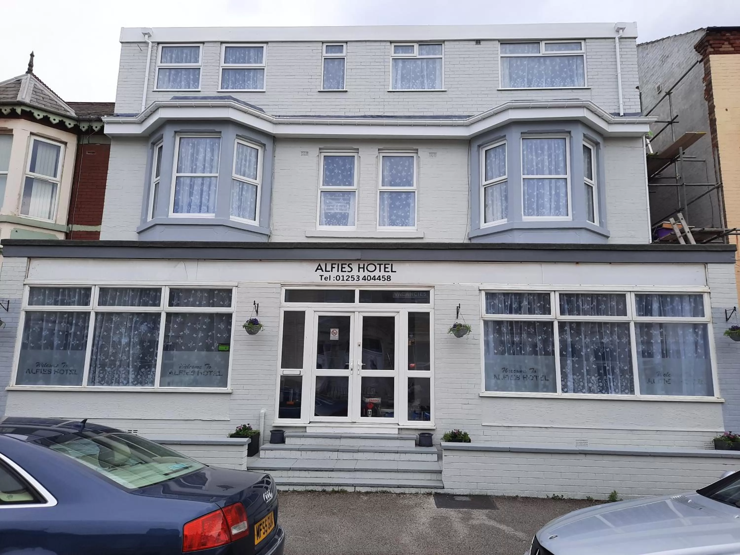 Property building in Alfies Hotel