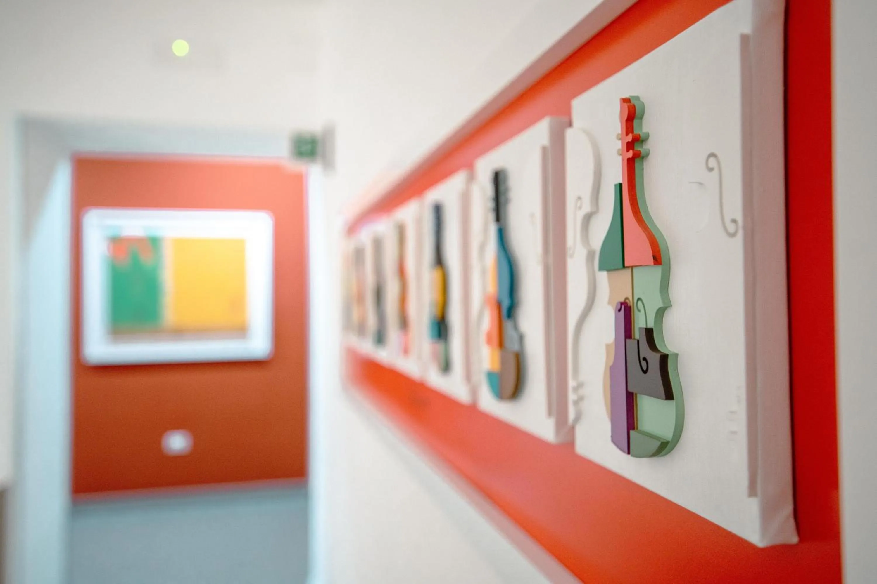 Decorative detail in Hotel Bruman Salerno