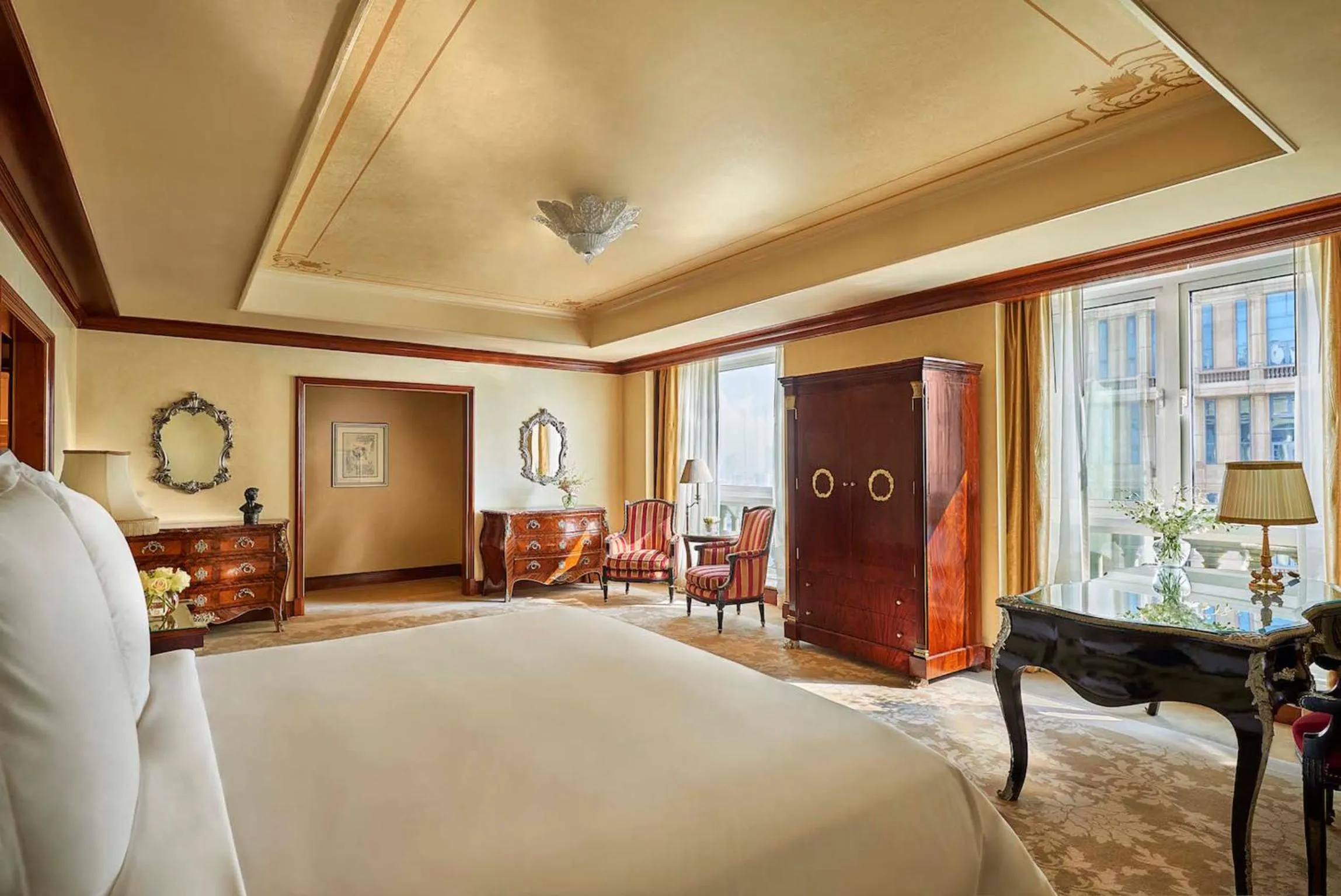 Bedroom, Bed in Four Seasons Cairo At The First Residence