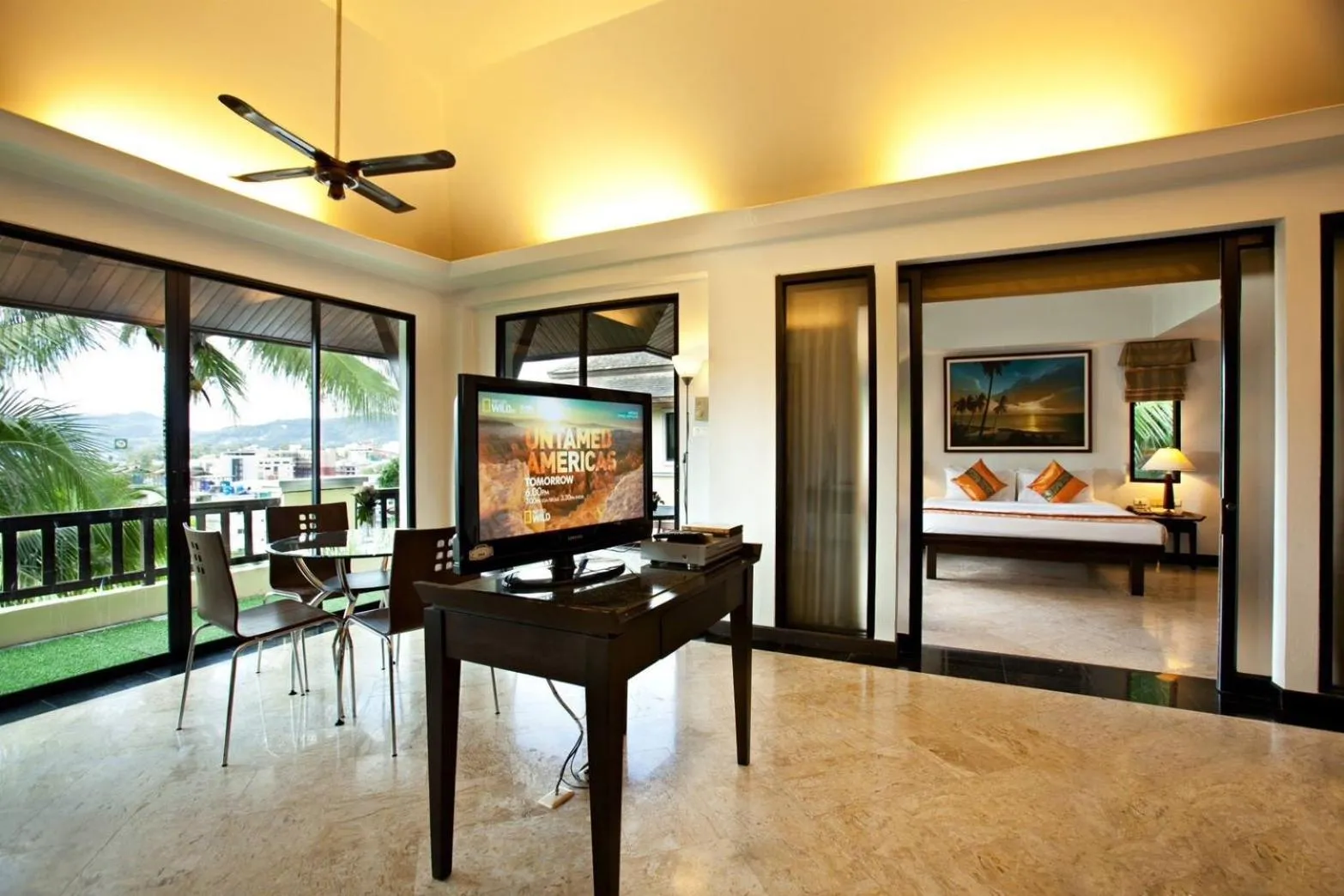 Balcony/Terrace in C & N Resort and Spa - SHA Extra Plus