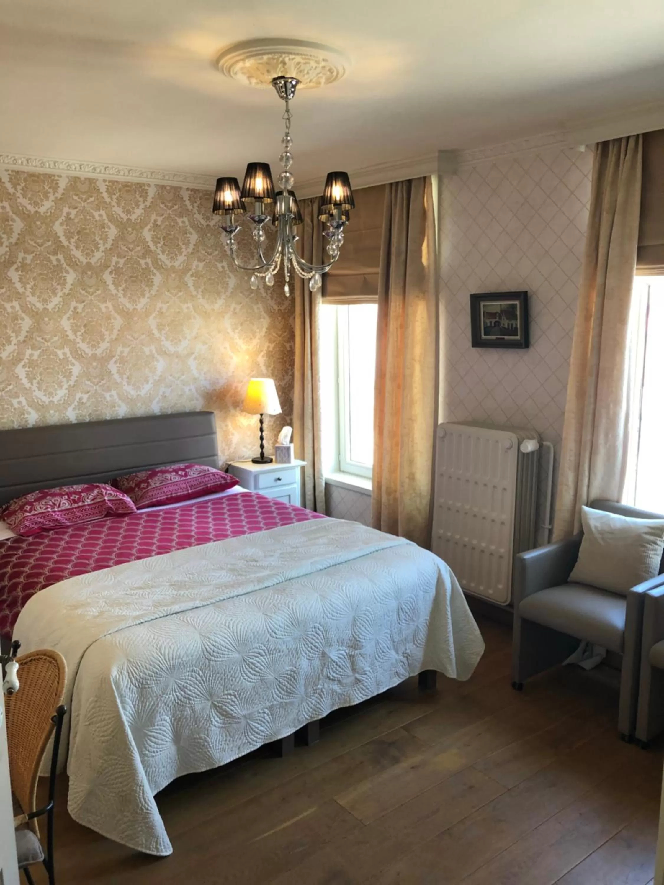 Decorative detail, Bed in B&B Coupure