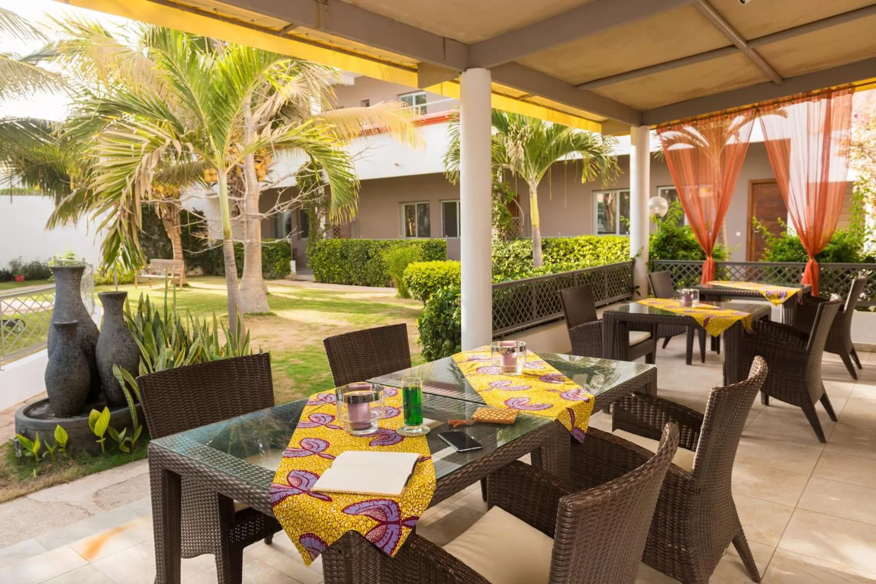 Patio in La Résidence