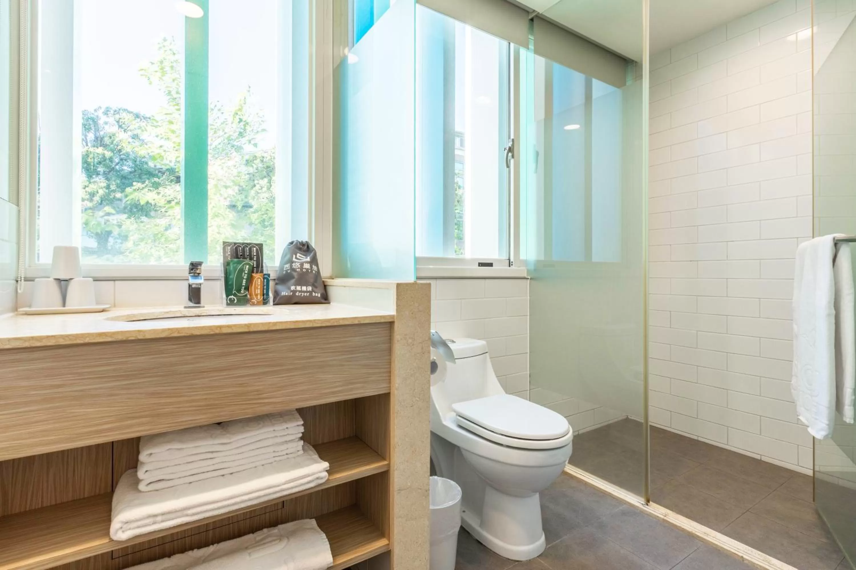 Bathroom in CU Hotel Taipei