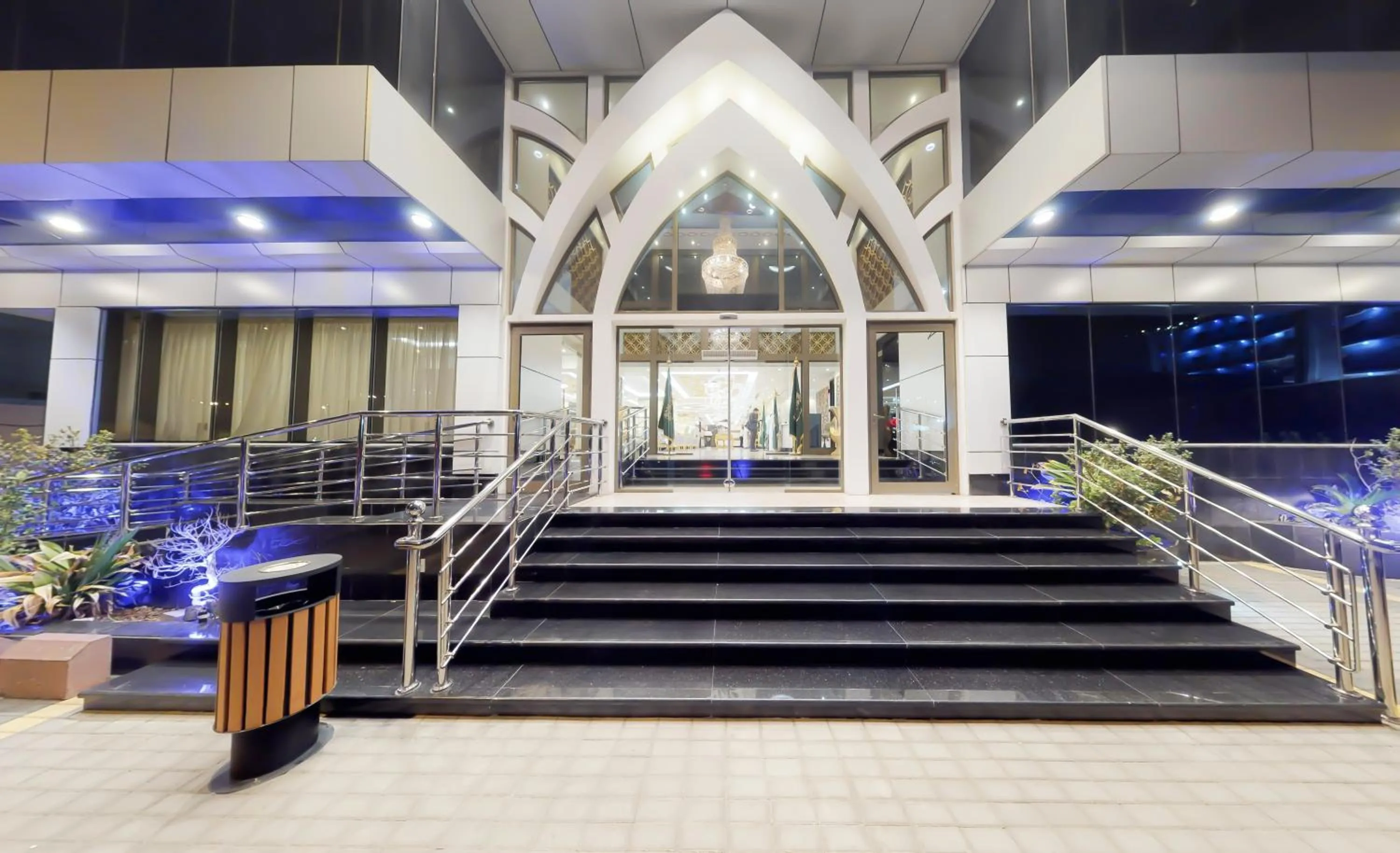 Facade/entrance in Aster Hotel