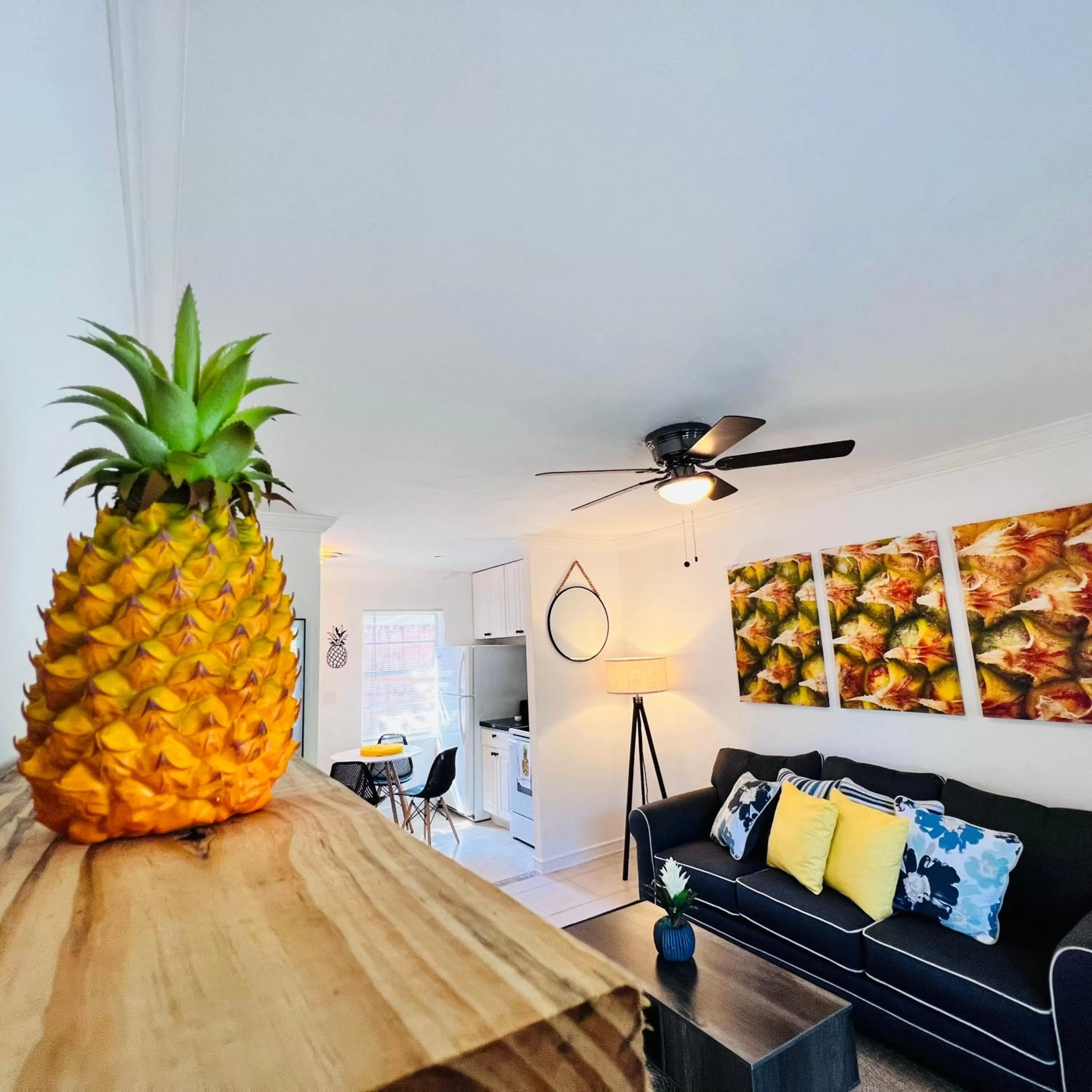 Living room in CocoBay 2BR Condos Near Beach, Galleria Mall, Wilton Manors, Cruise Port