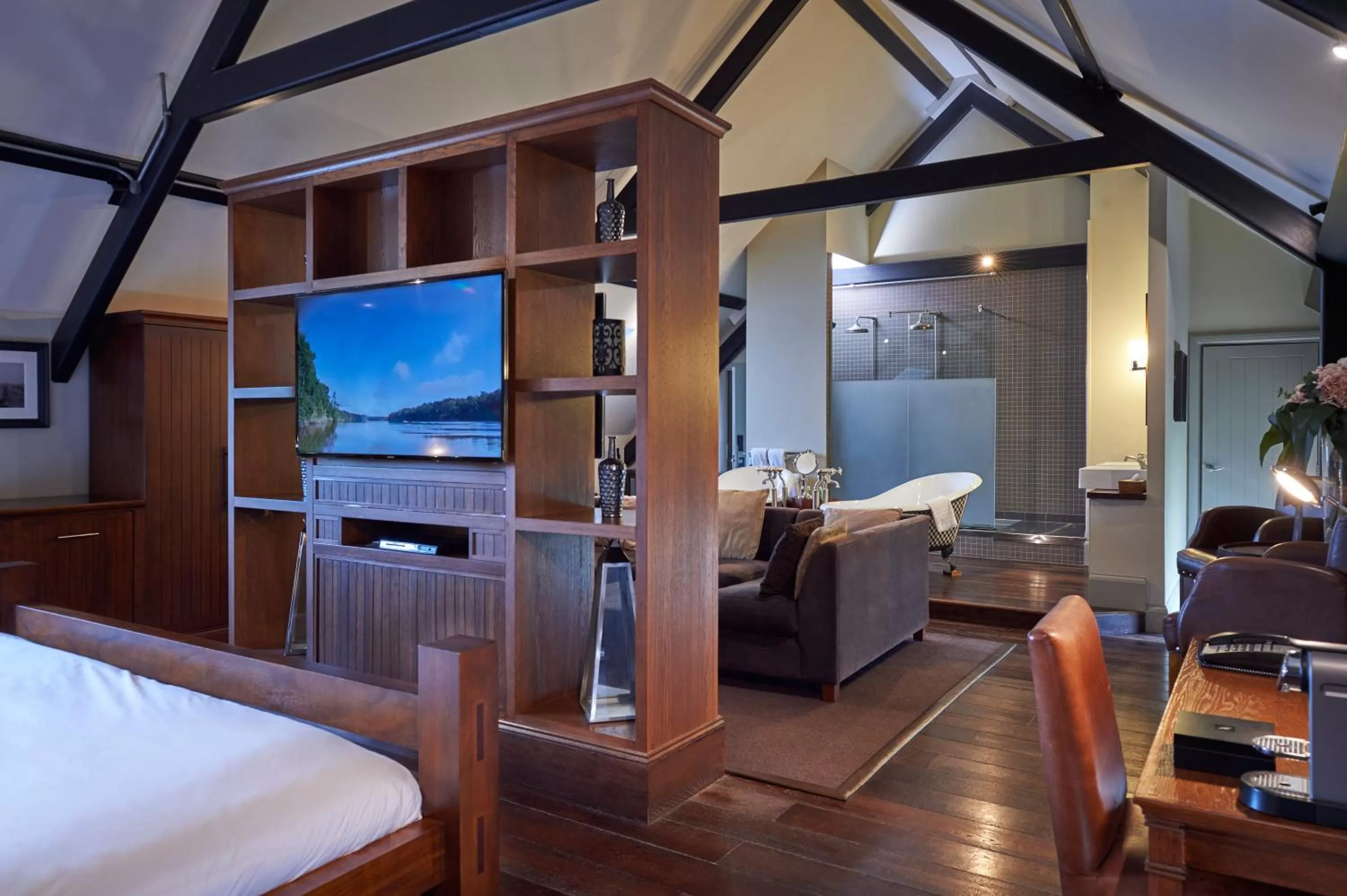 Living room, Bed in Hotel Du Vin Newcastle