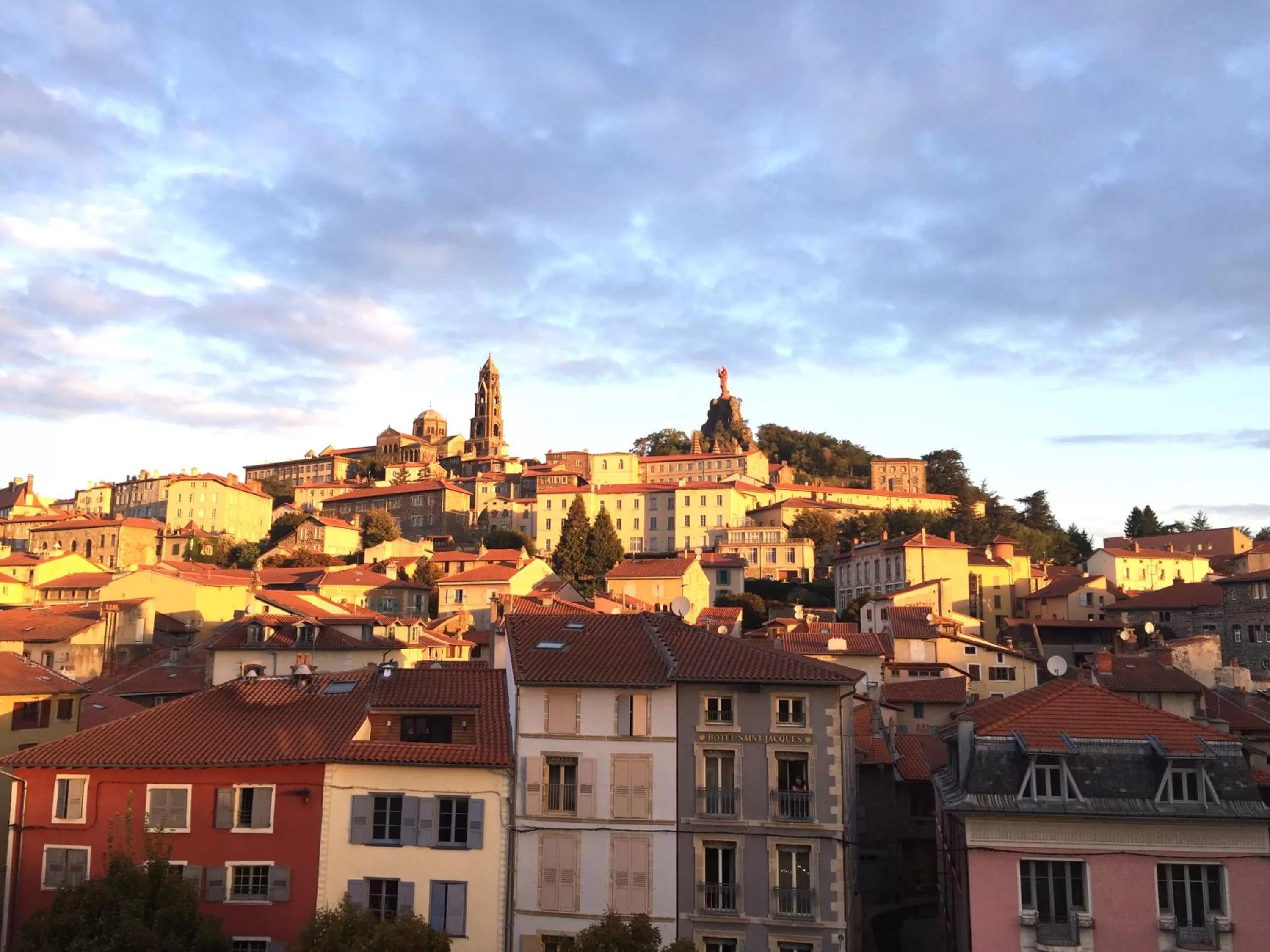 City view in ibis budget Le Puy En Velay