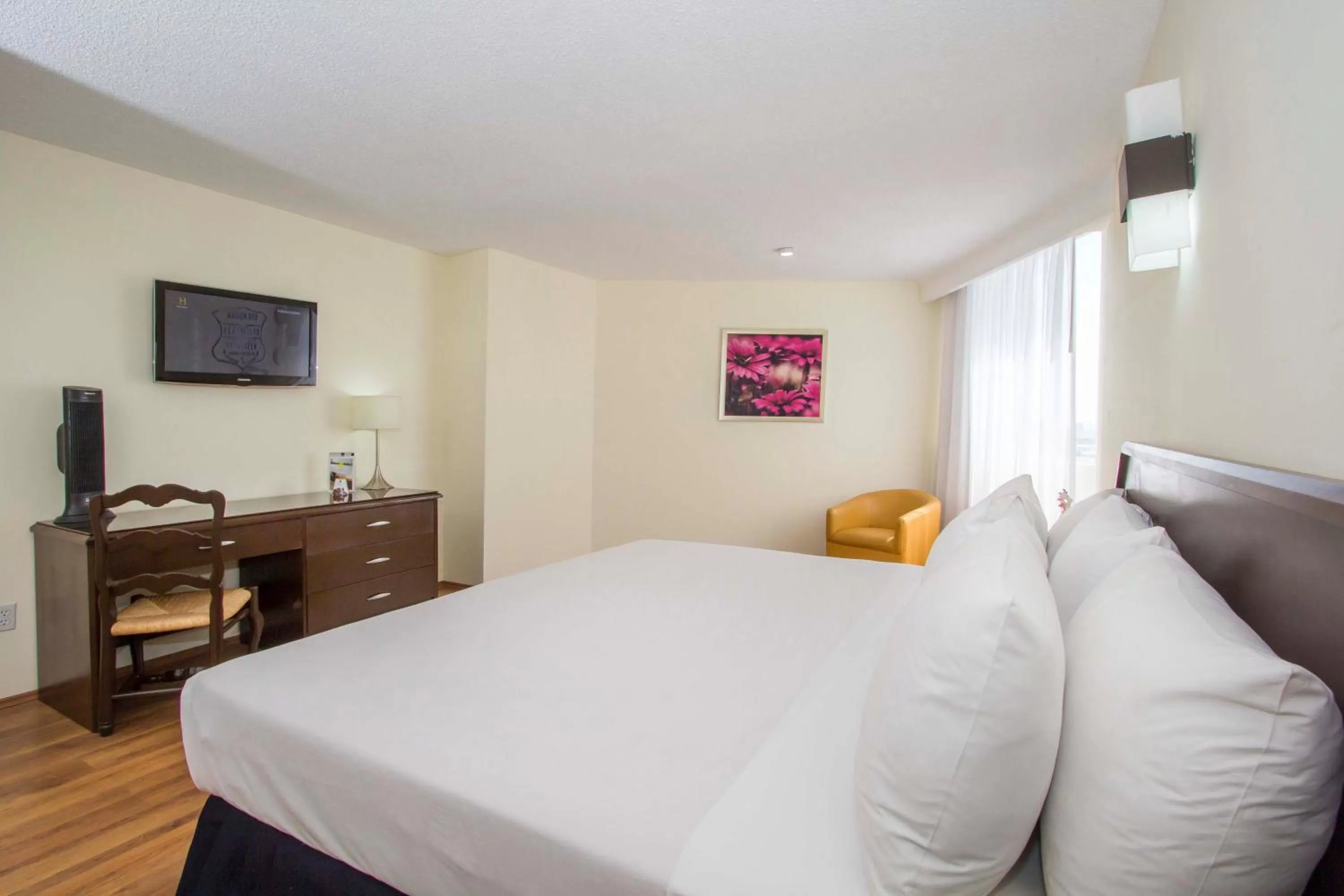 Photo of the whole room, Bed in Hotel Valle de Mexico Toreo