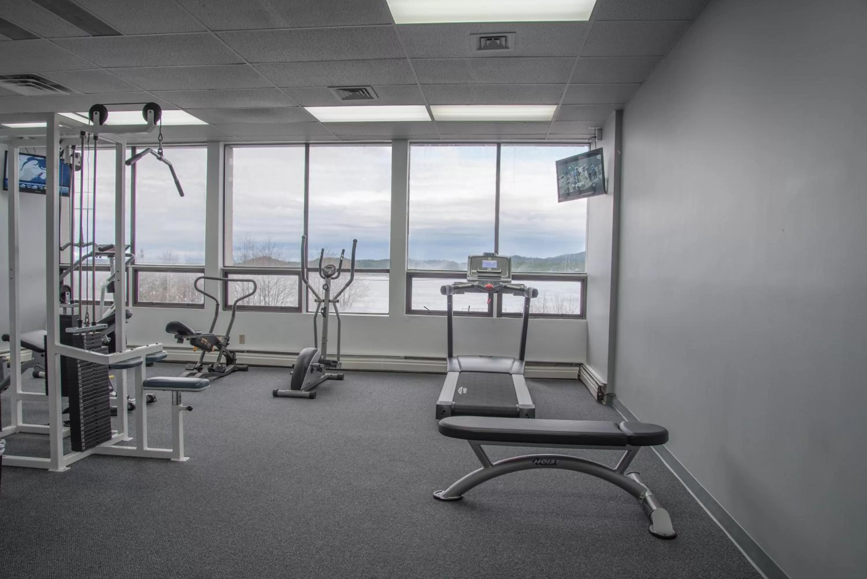 Fitness centre/facilities in Highliner Hotel